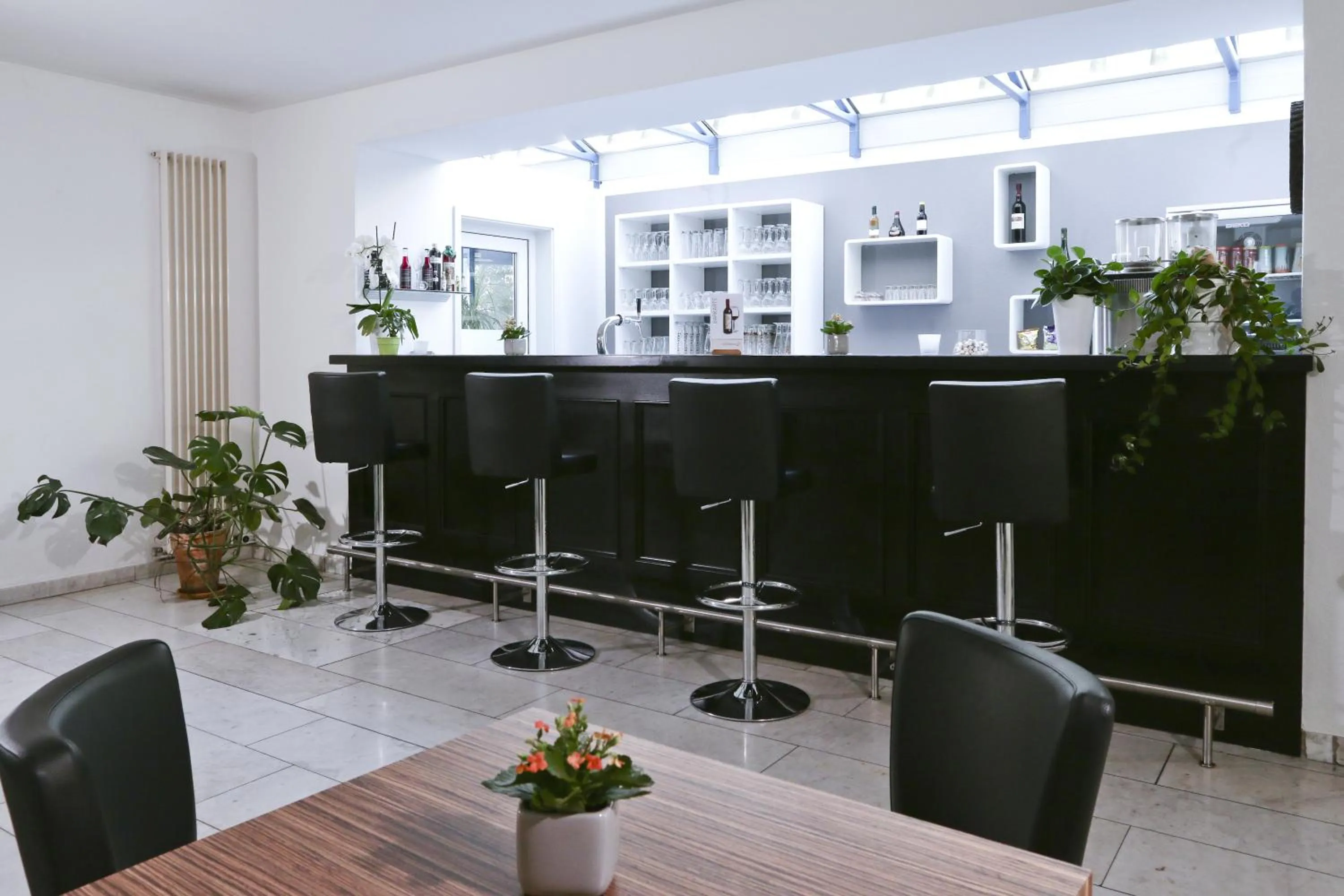 Lounge or bar in Hotel garni Grundmühle