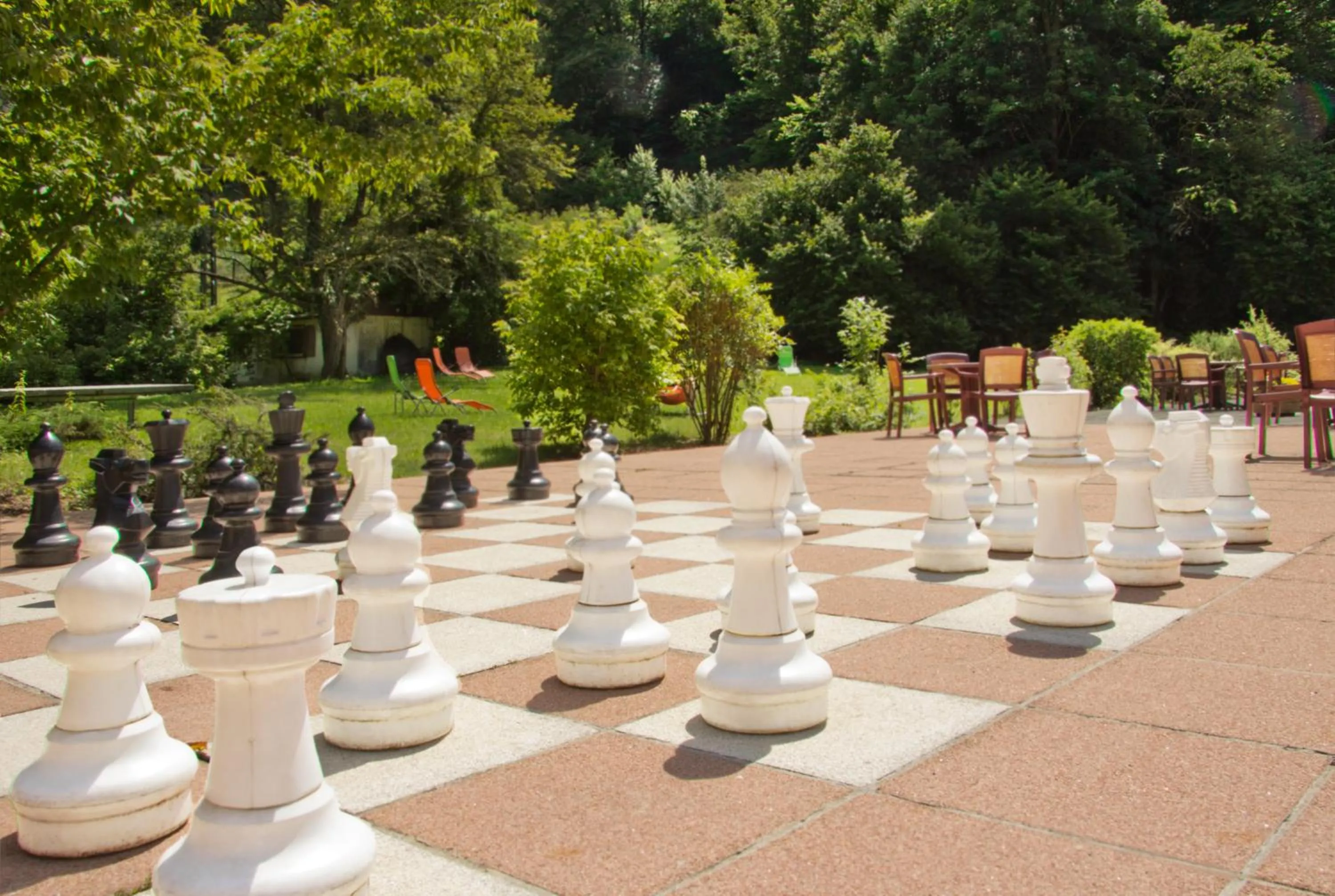 Garden in Hotel garni Grundmühle
