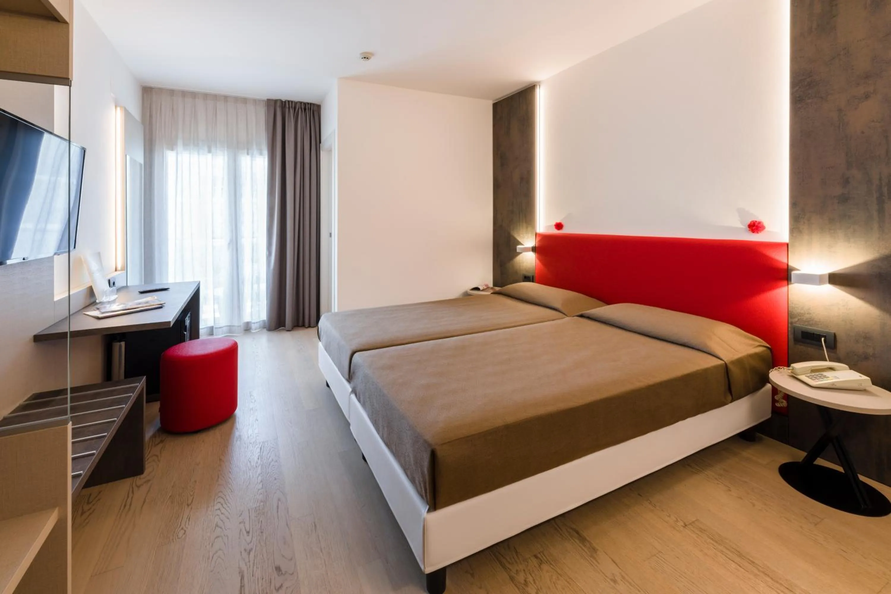 Bedroom, Bed in Hotel Italy