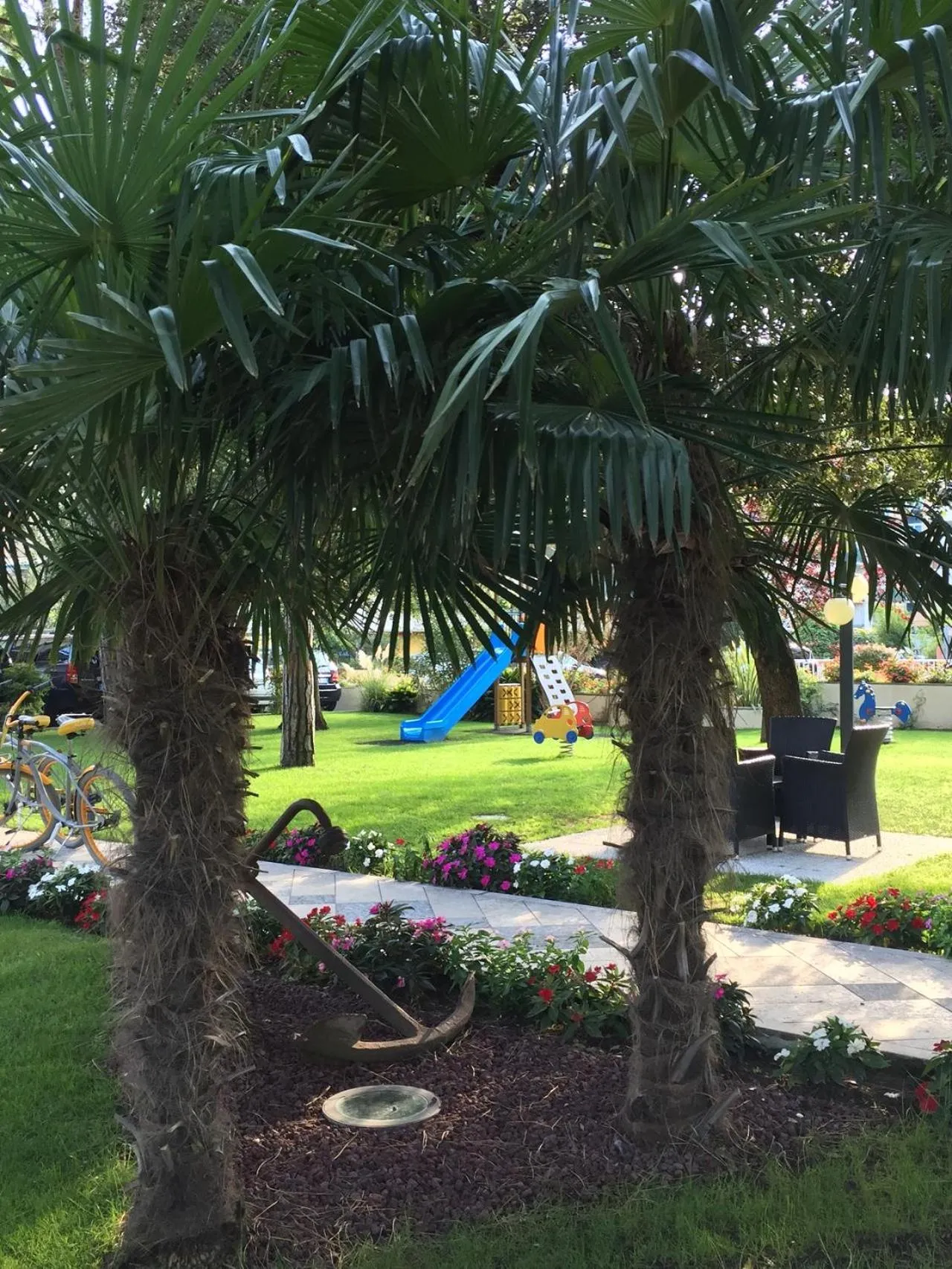 Garden in Hotel Italy
