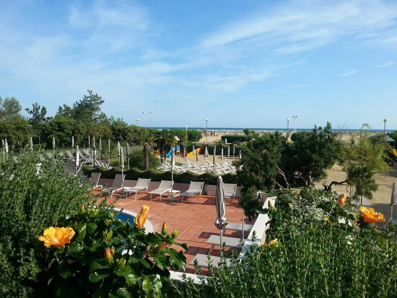Swimming pool in Hotel Italy