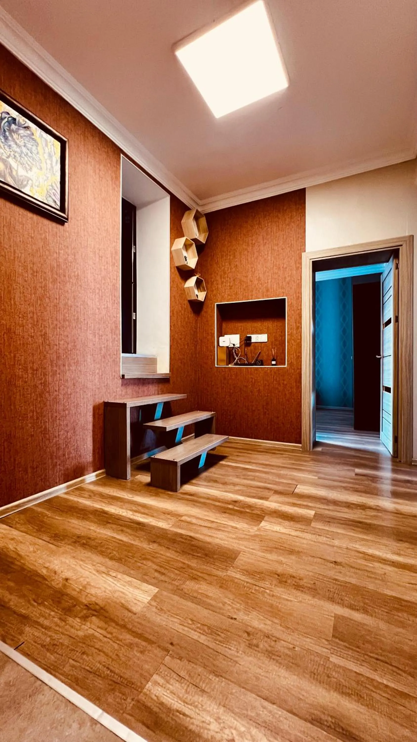 Photo of the whole room in Panoramic 2BR Flame Towers View Old City Nizami St