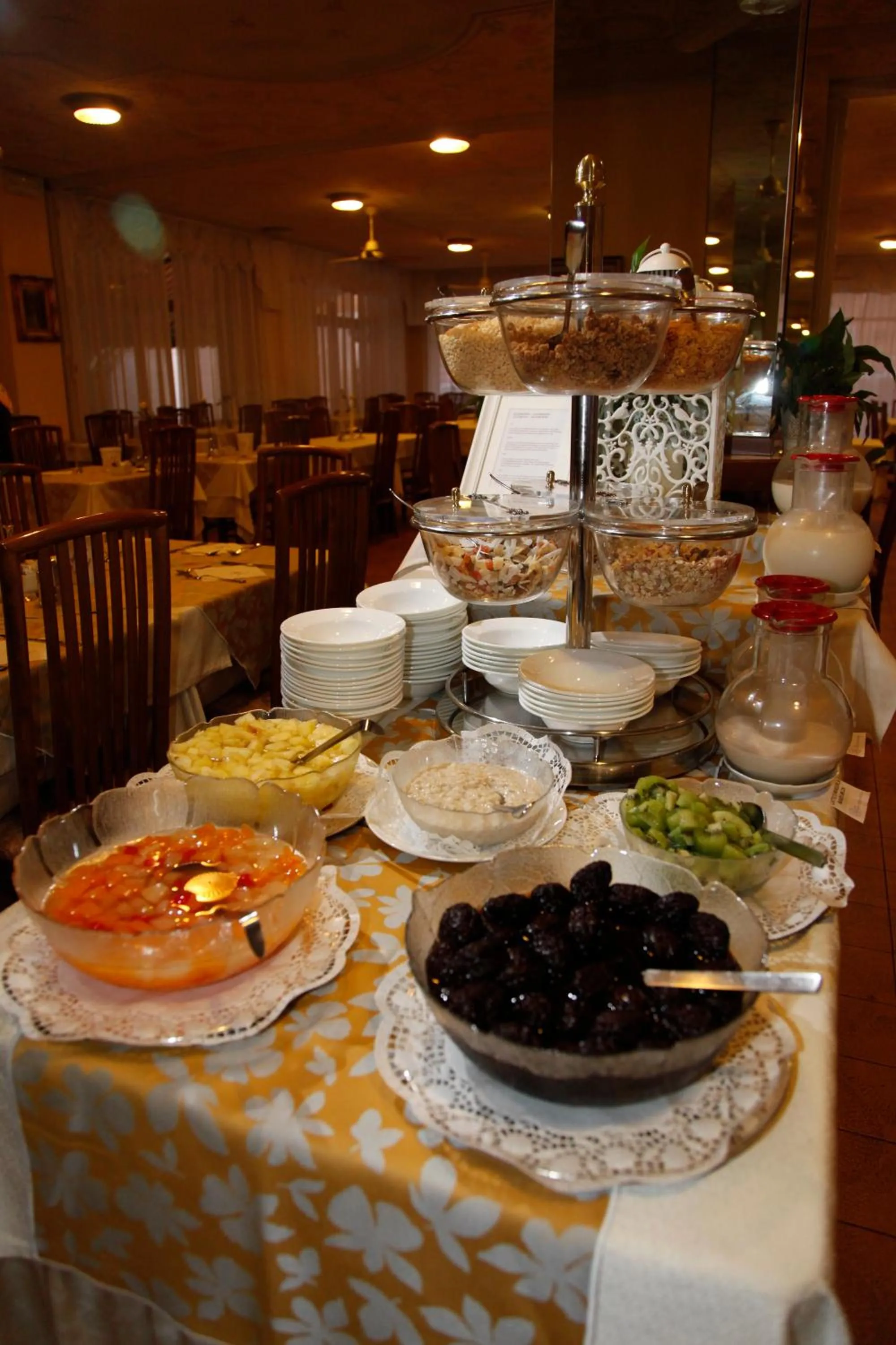 Breakfast in Hotel Villa Rosa