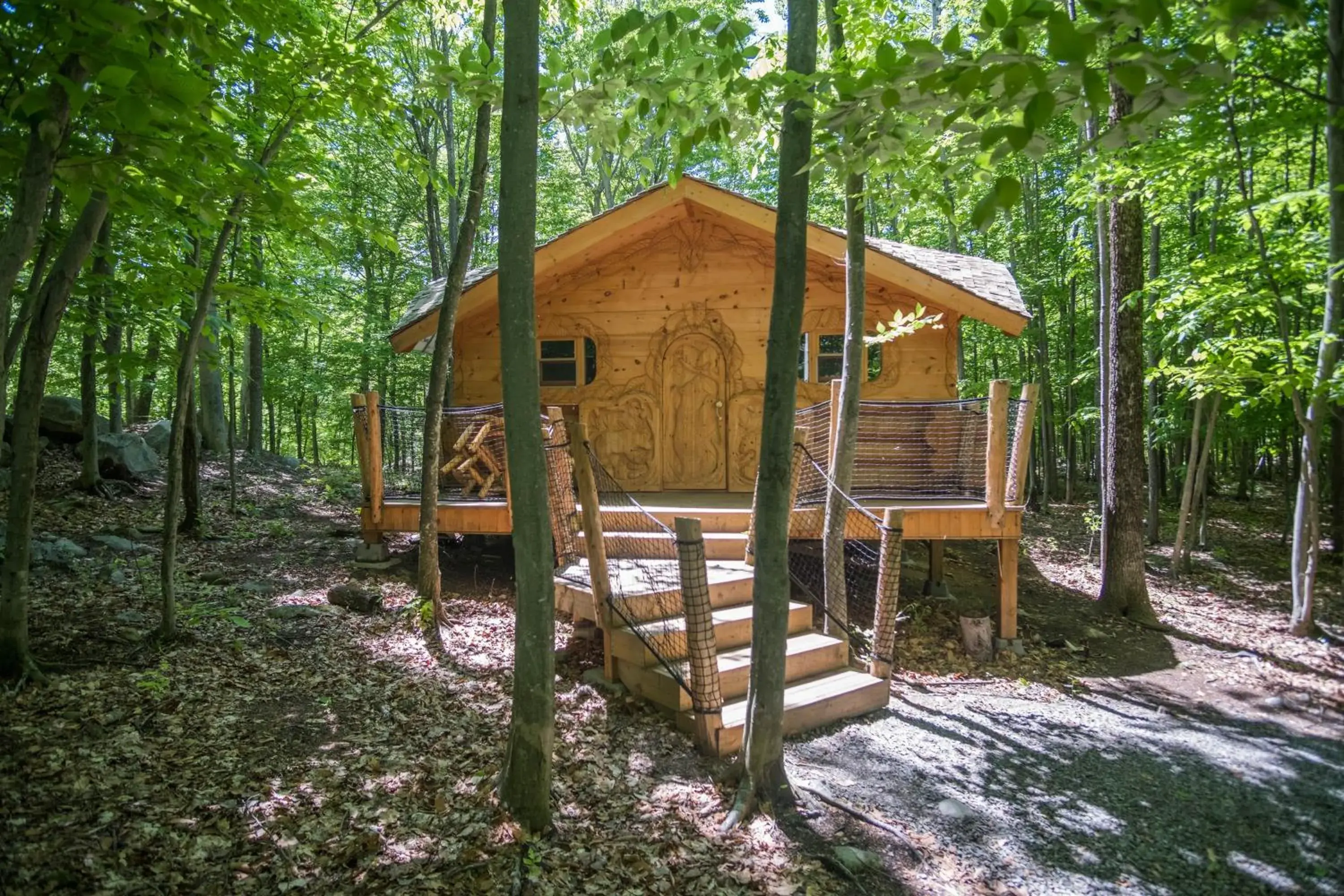 Log Cabin in Parc Omega Log Cabin in Parc Omega