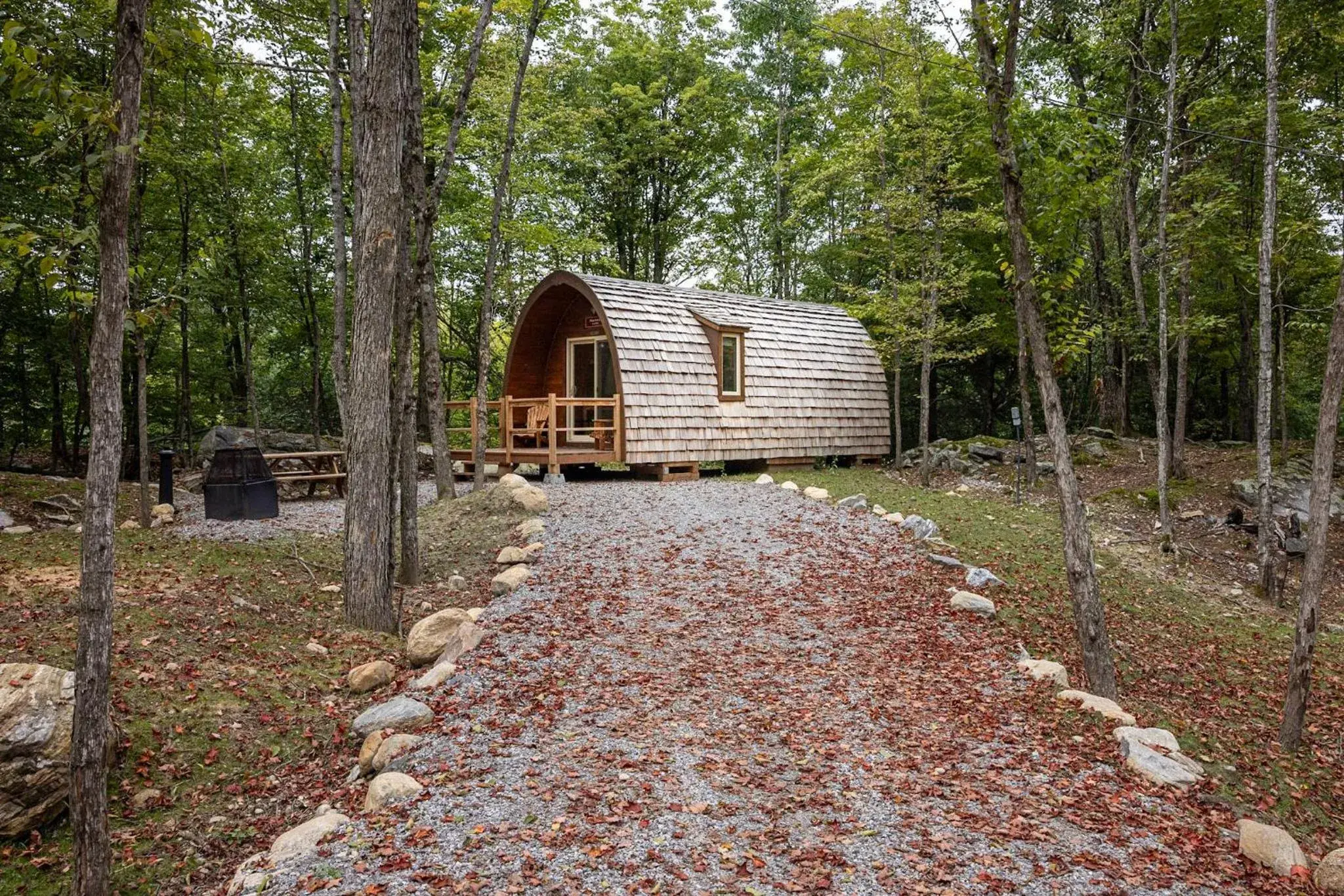 Village of Pods in Parc Omega Village of Pods in Parc Omega