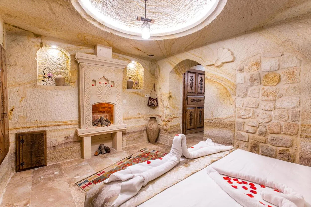 Bed in kayadibi cave hotel