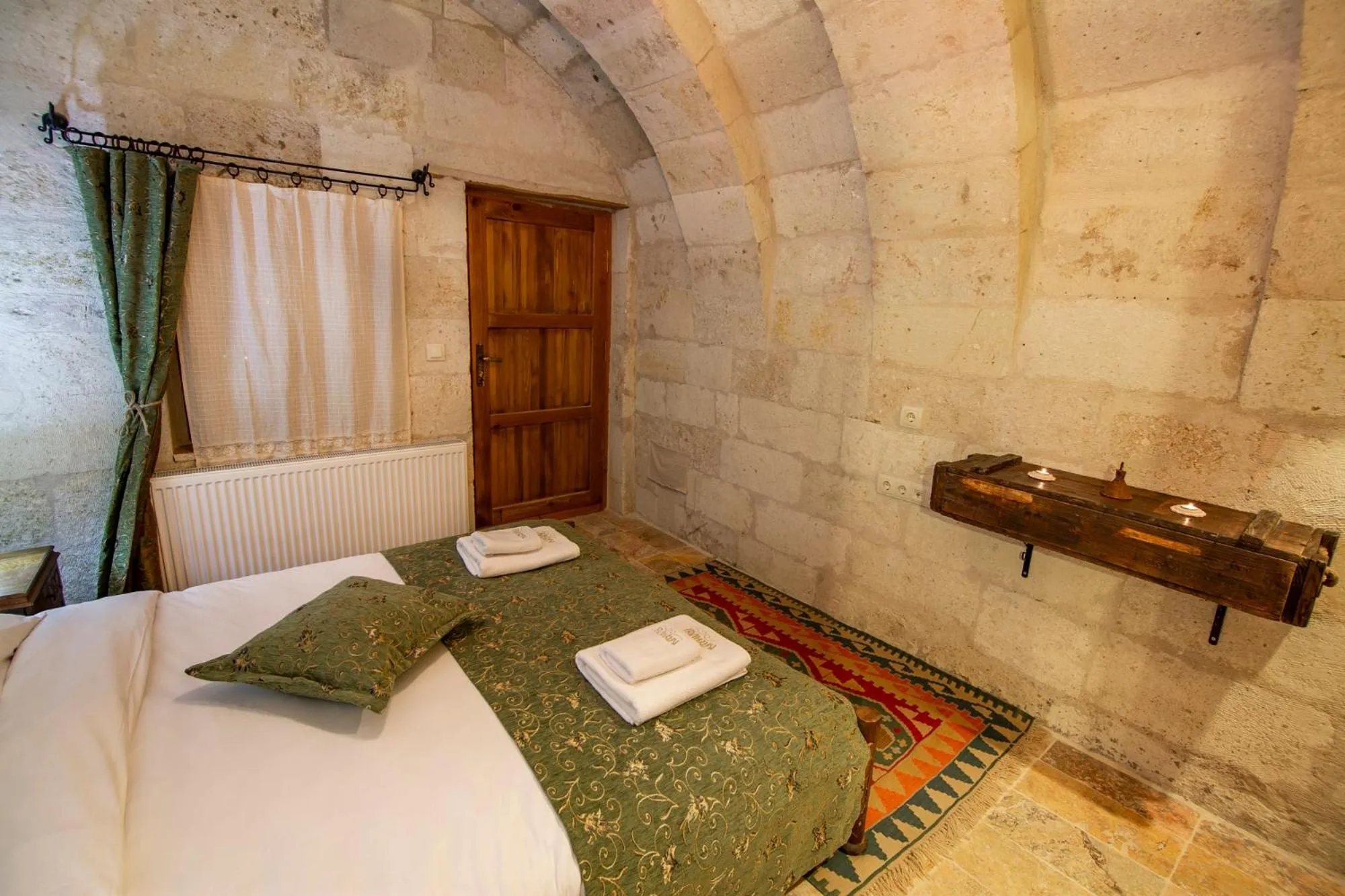 Bed in kayadibi cave hotel