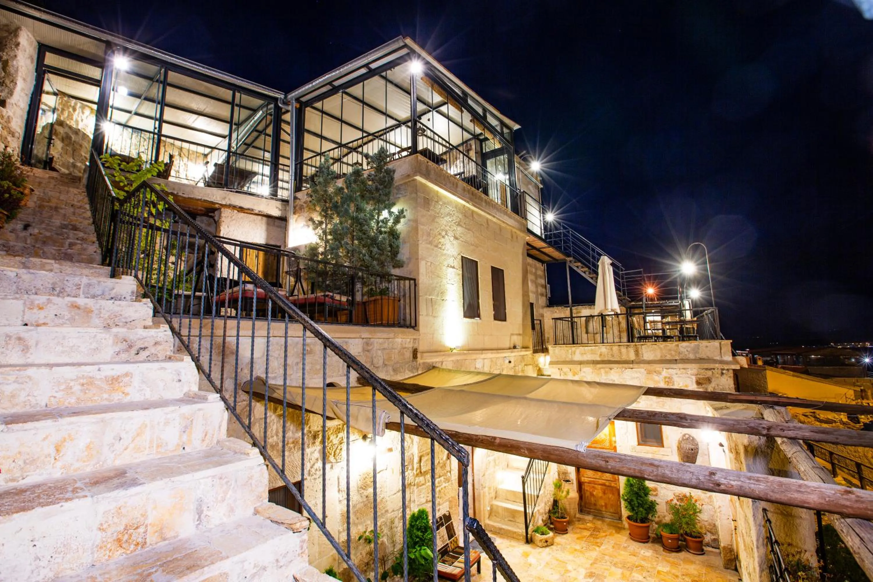 Property building in kayadibi cave hotel