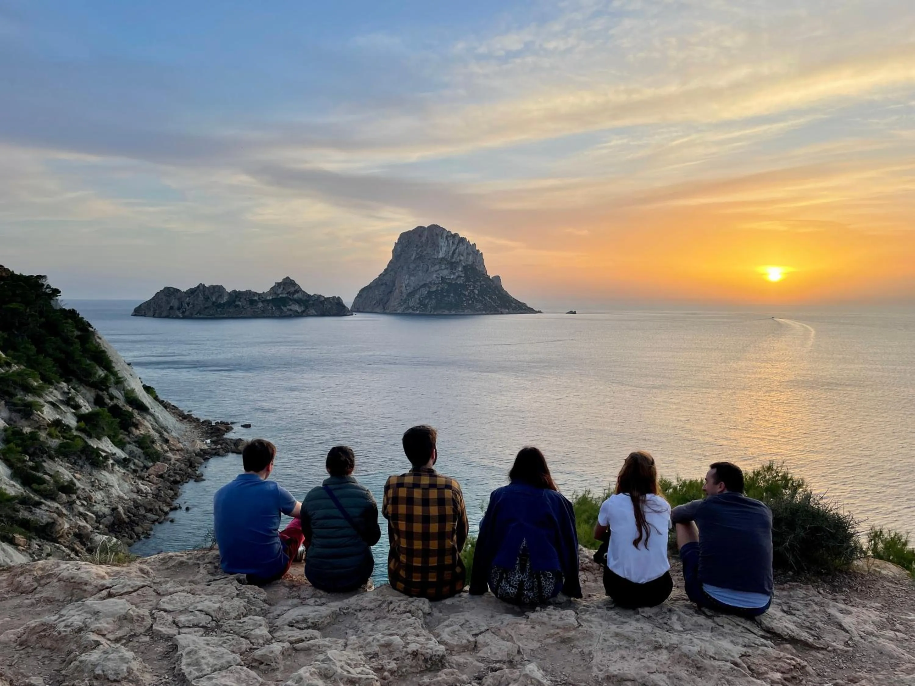 Sunset in Outsite Ibiza