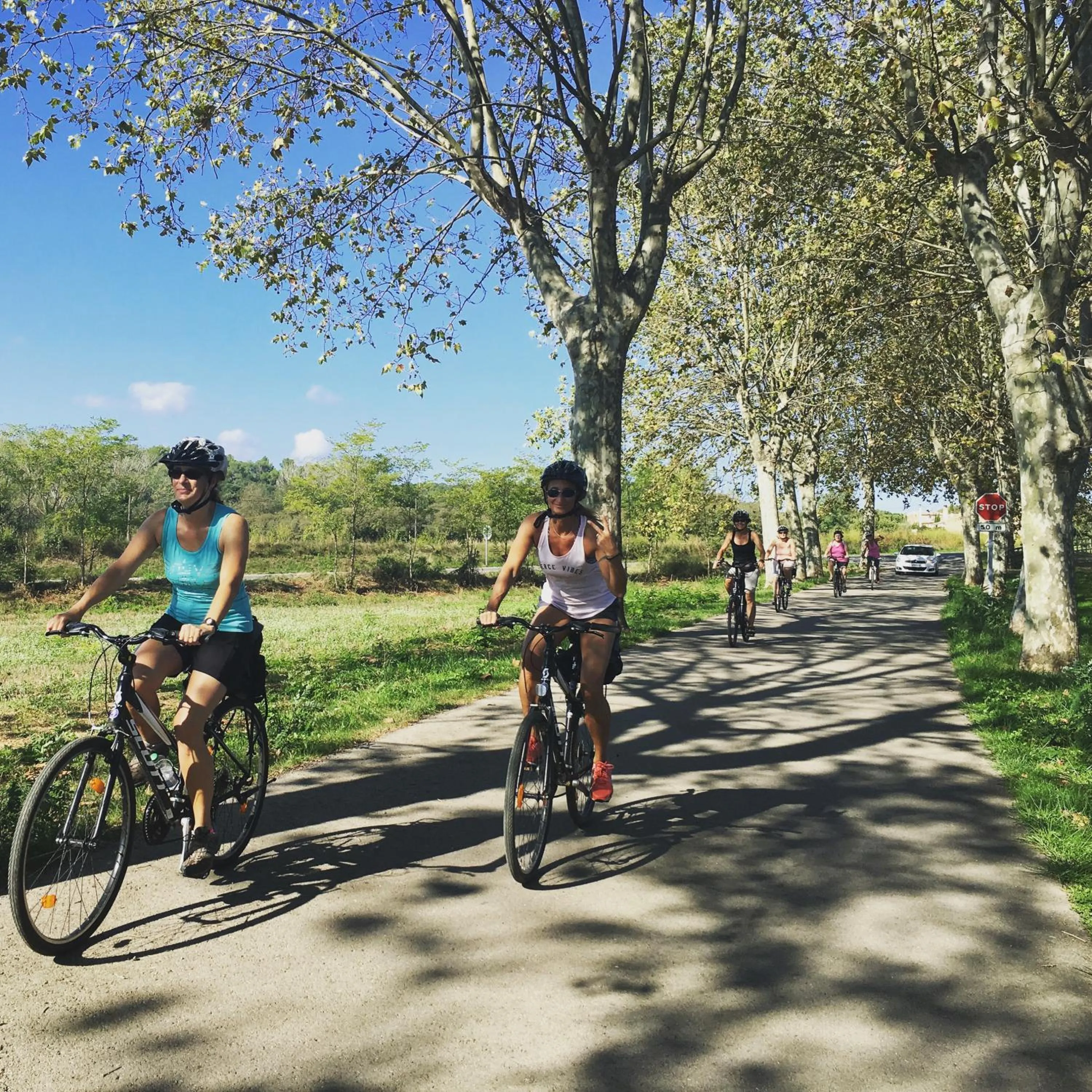 Cycling in Can Bassa