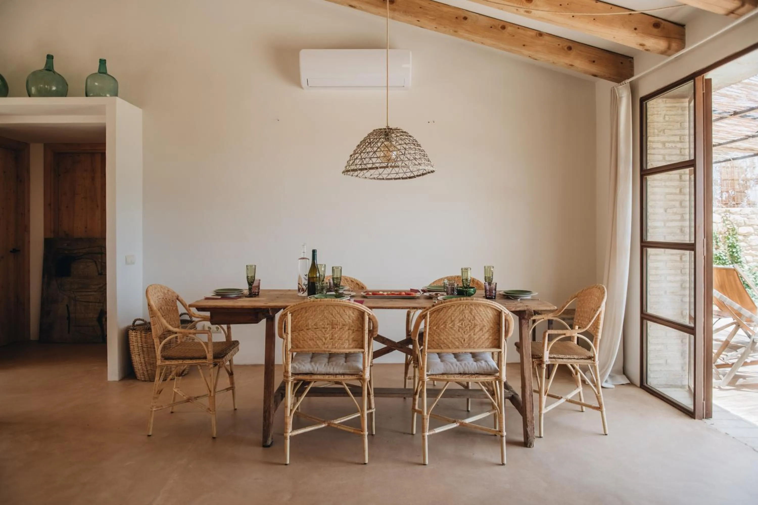 Living room in Can Bassa