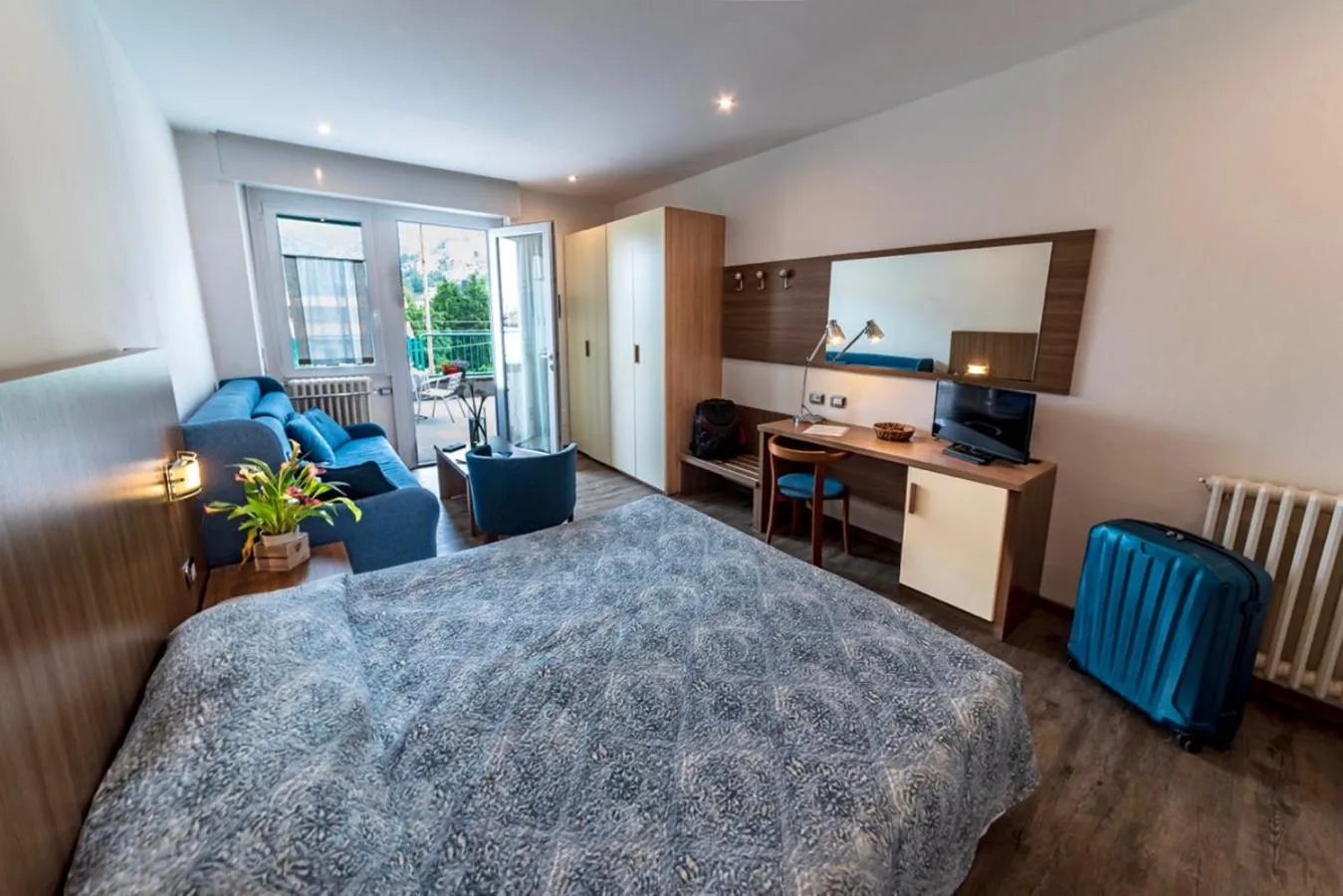 Bed in Hotel National