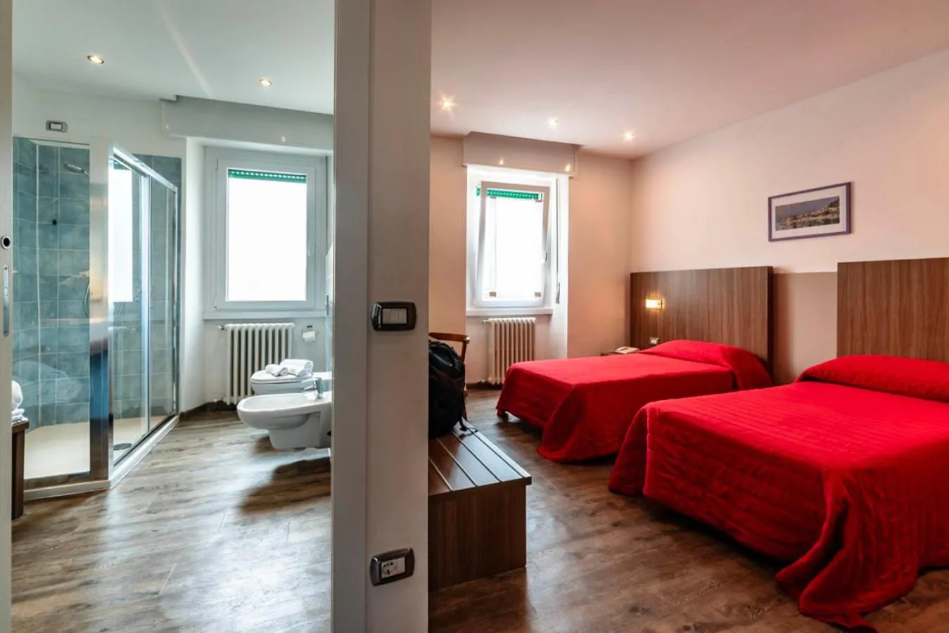 Bed in Hotel National