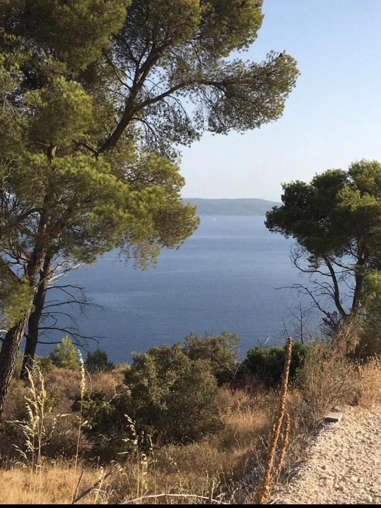 Natural landscape in Zimmer Room Trogir Kastela Split