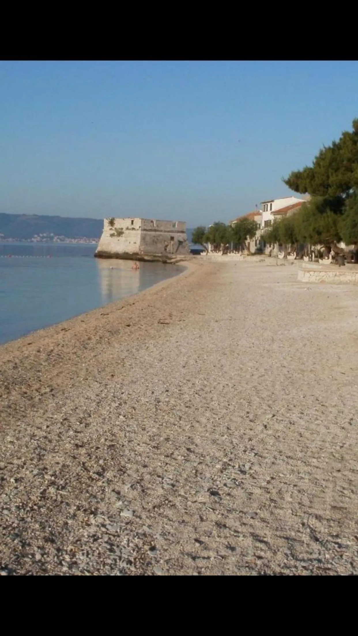 Beach in Zimmer Room Trogir Kastela Split