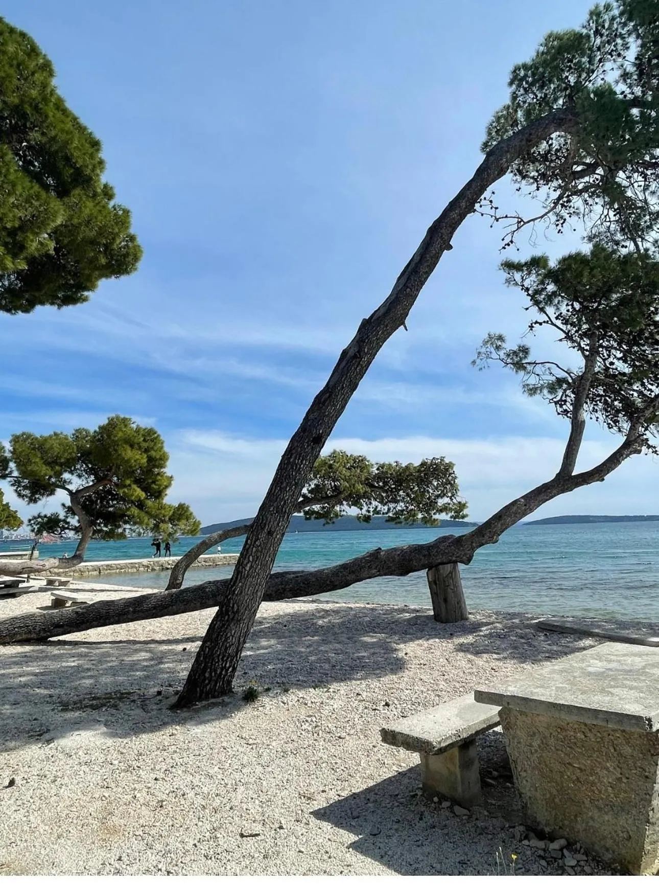 Beach in Zimmer Room Trogir Kastela Split