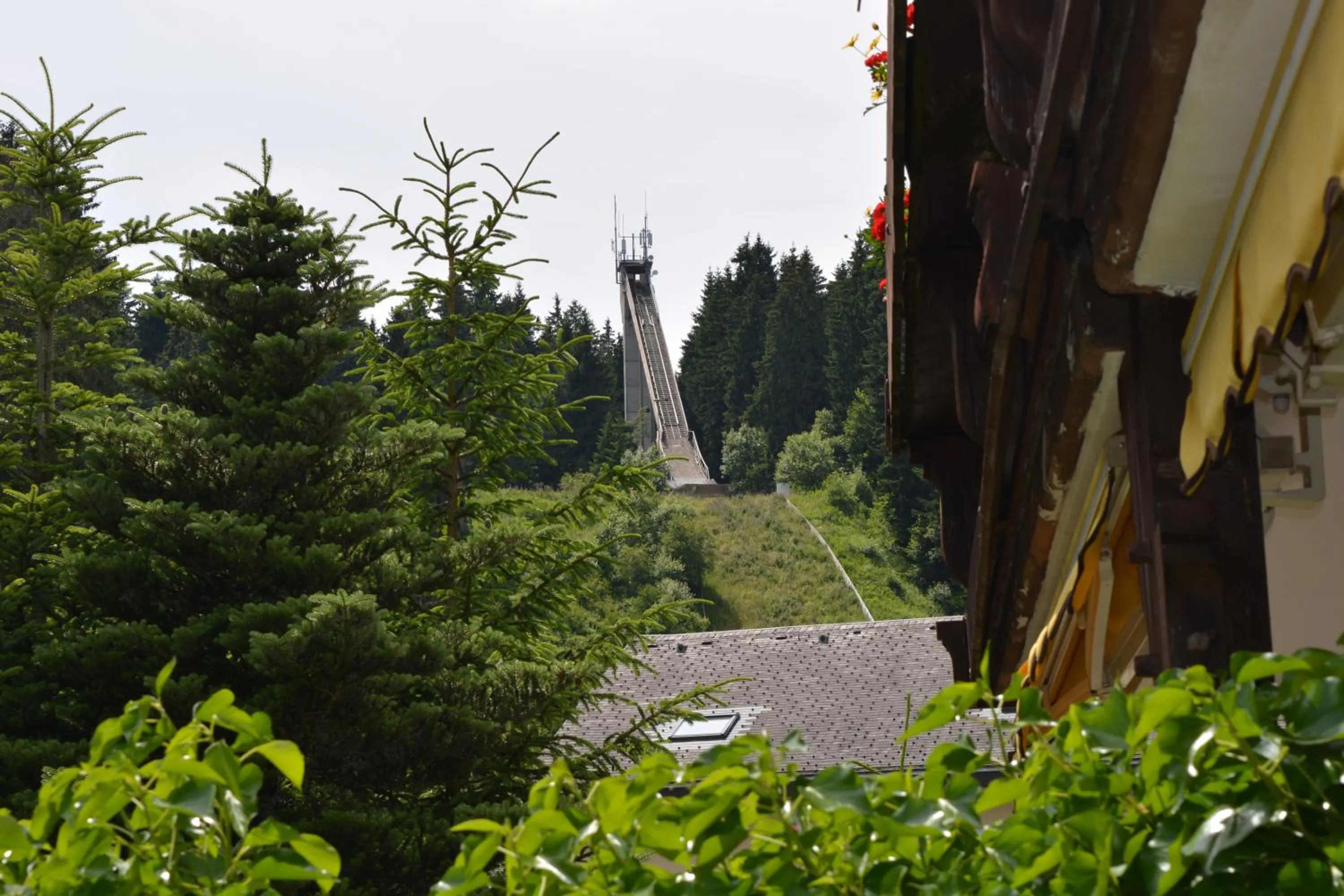 Decorative detail in Hotel Adlerschanze