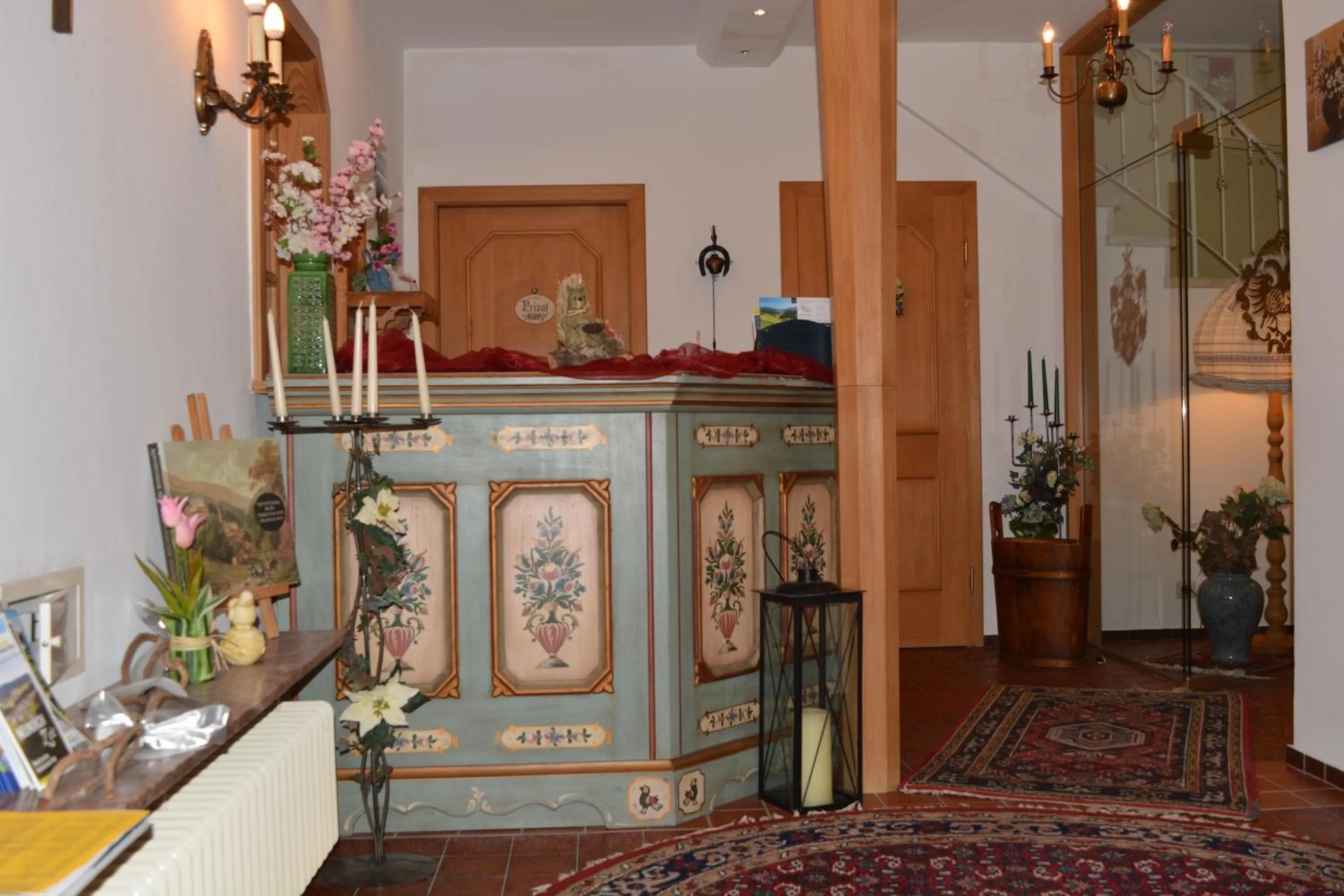 Lobby or reception in Hotel Adlerschanze