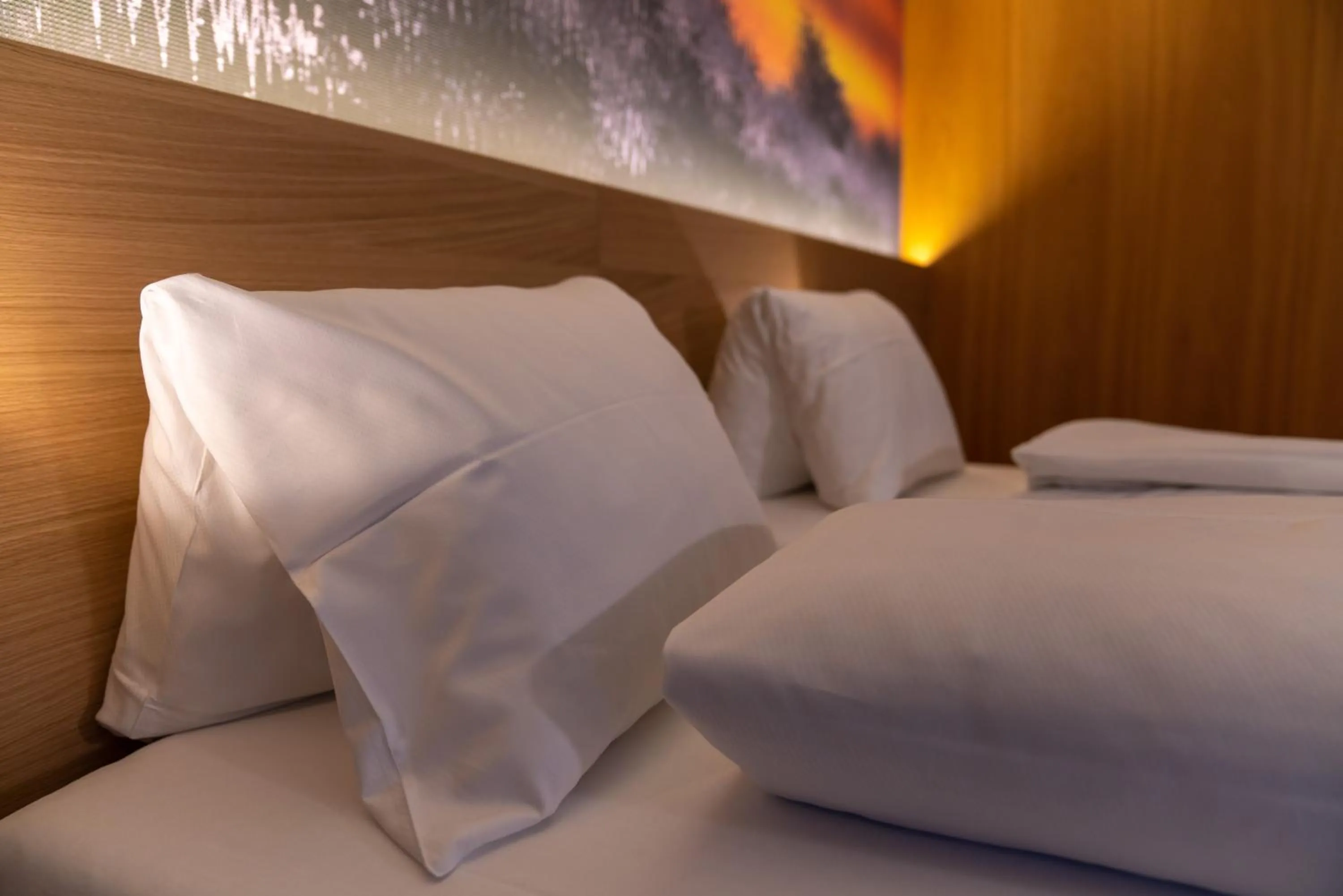 Bed in Hotel Stump's Alpenrose