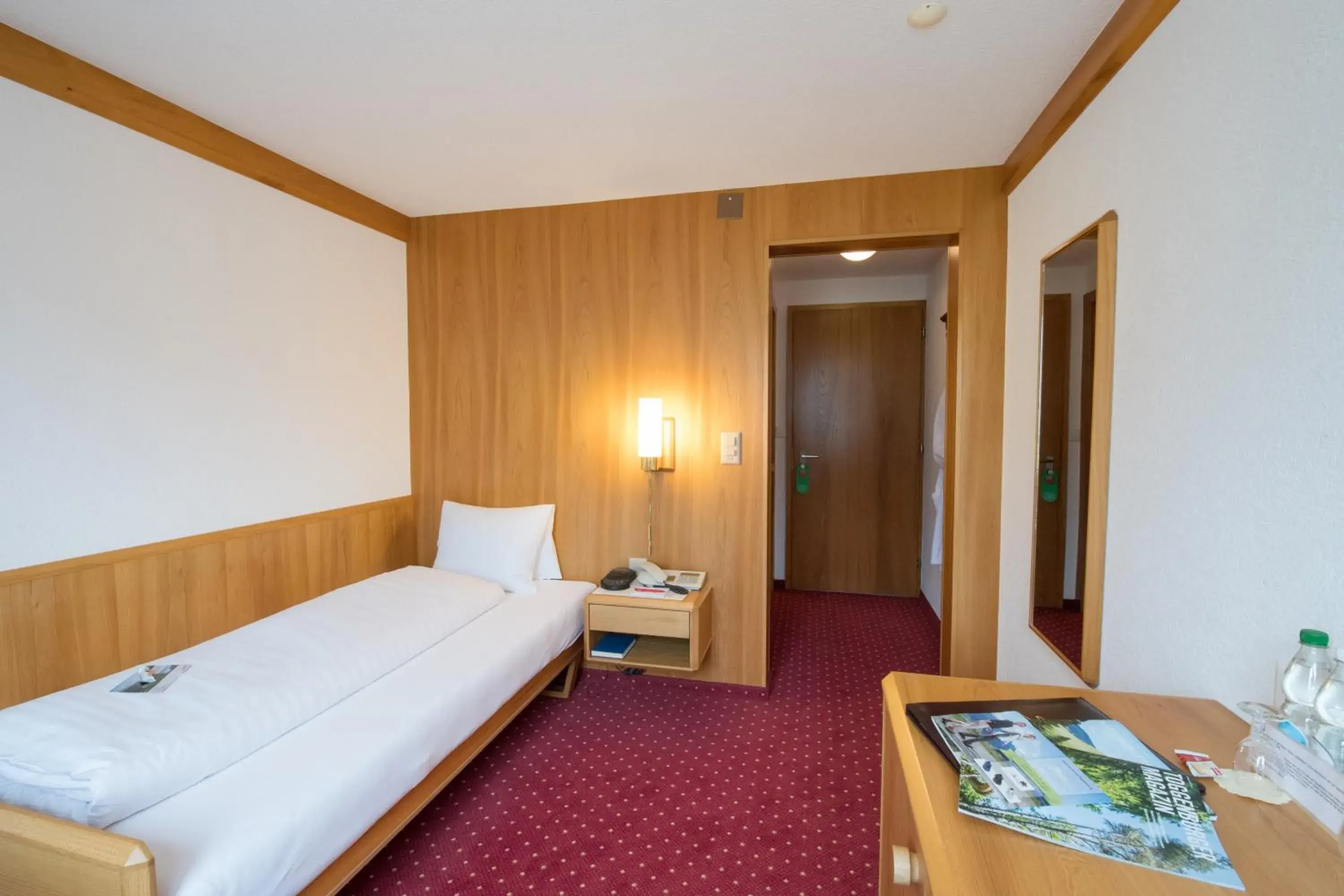 Bed in Hotel Stump's Alpenrose Bed in Hotel Stump's Alpenrose