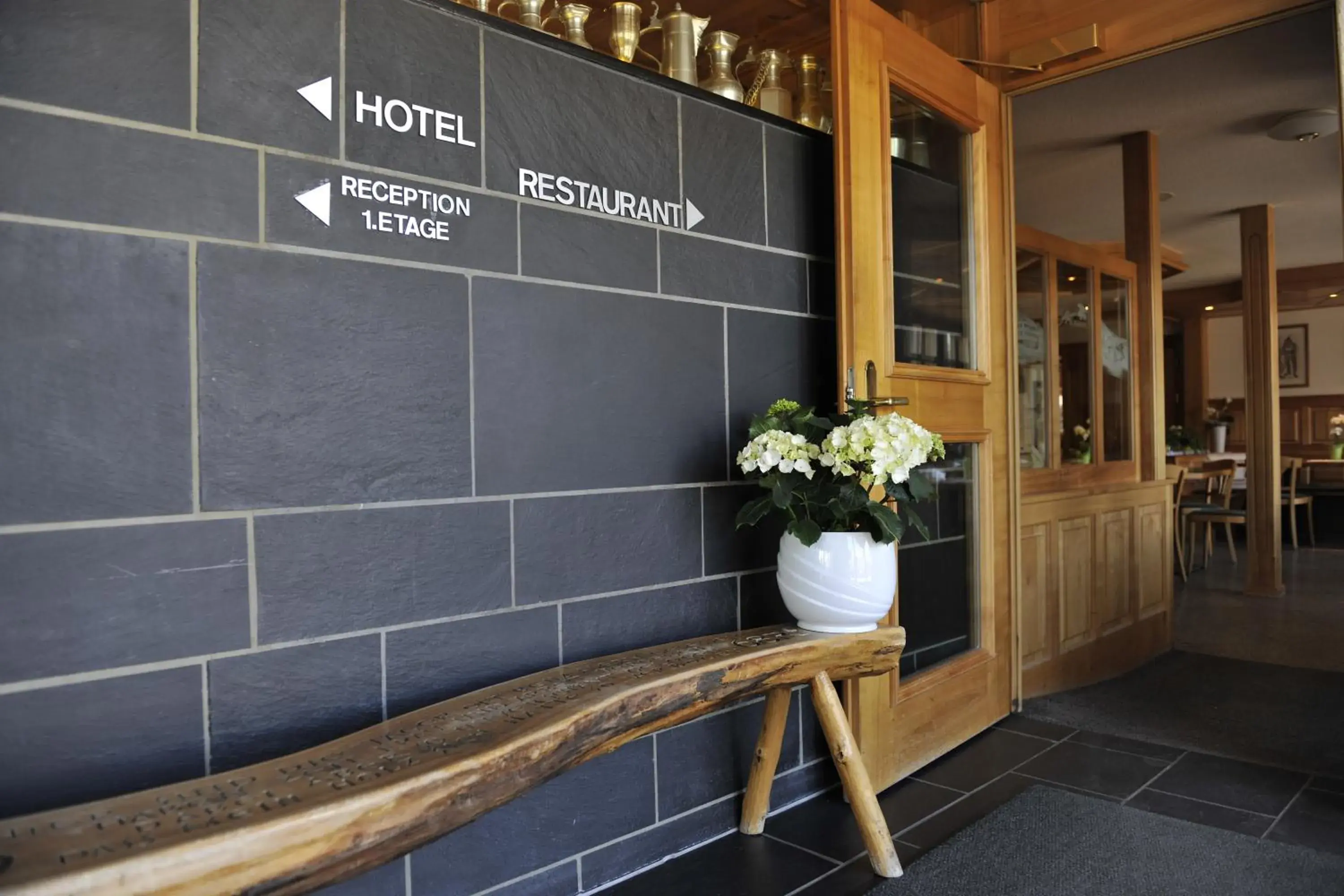 Lobby or reception in Hotel Stump's Alpenrose Lobby or reception in Hotel Stump's Alpenrose