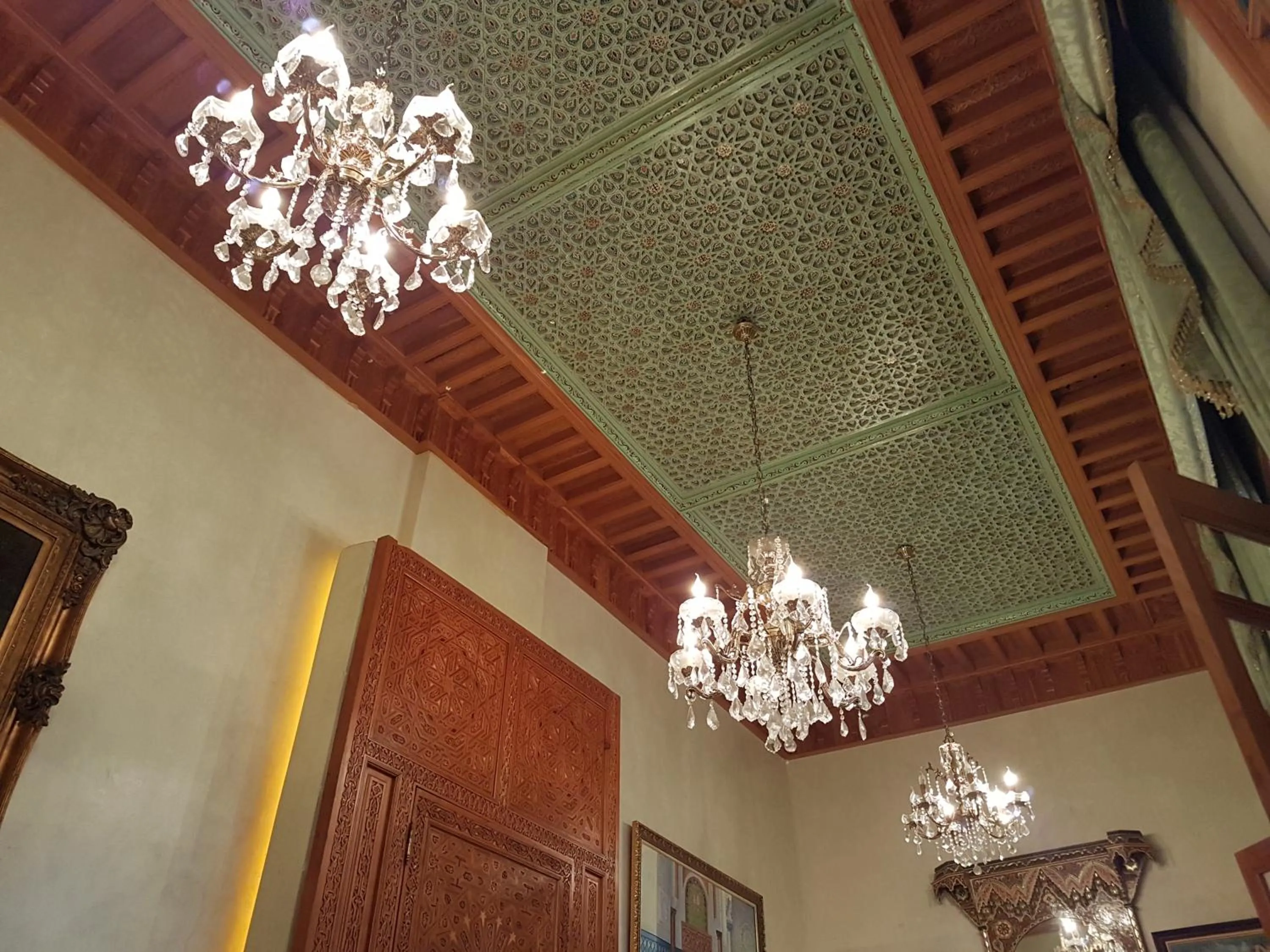 Decorative detail in Riad Dar Karima