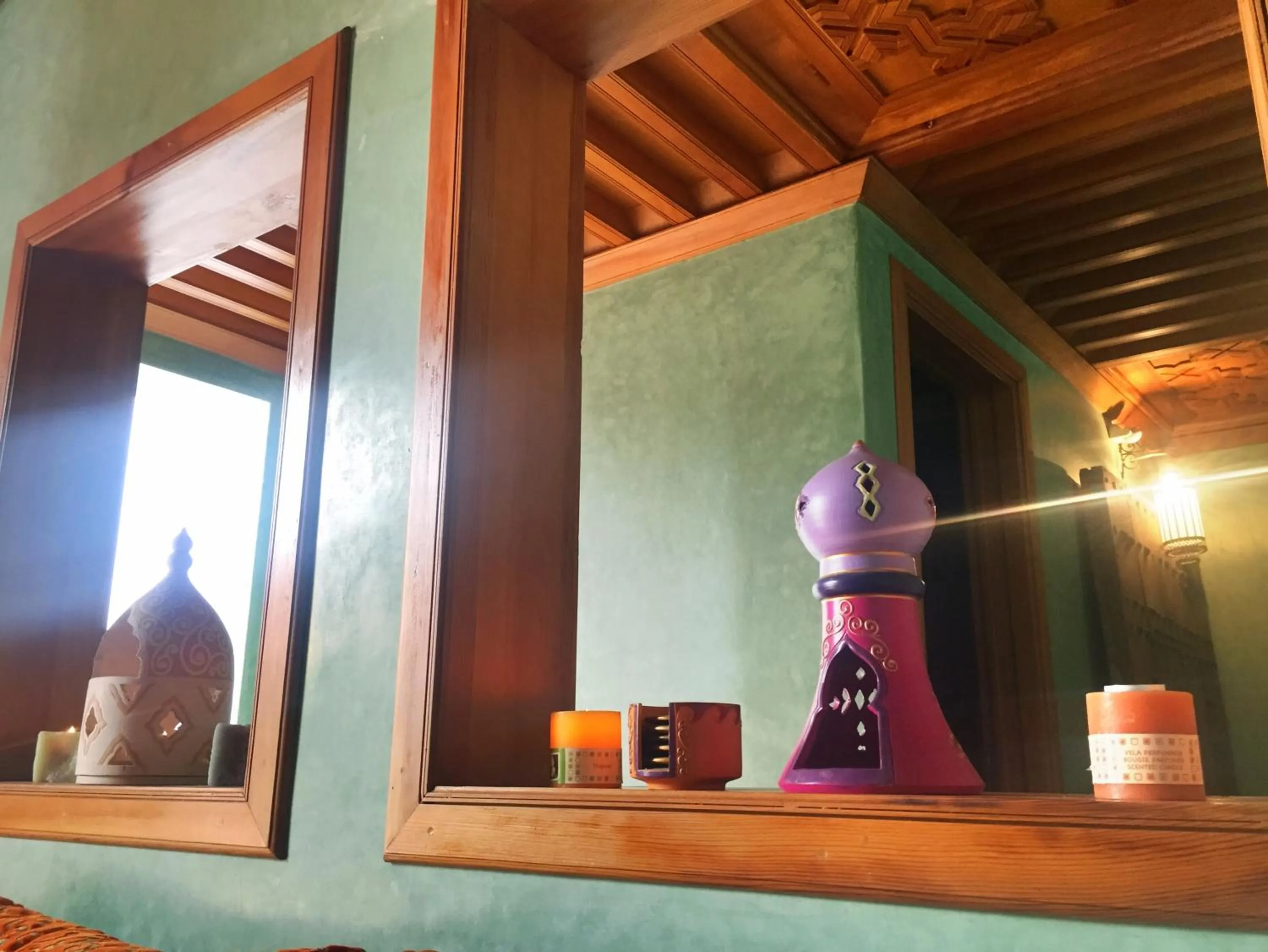 Decorative detail in Riad Dar Karima