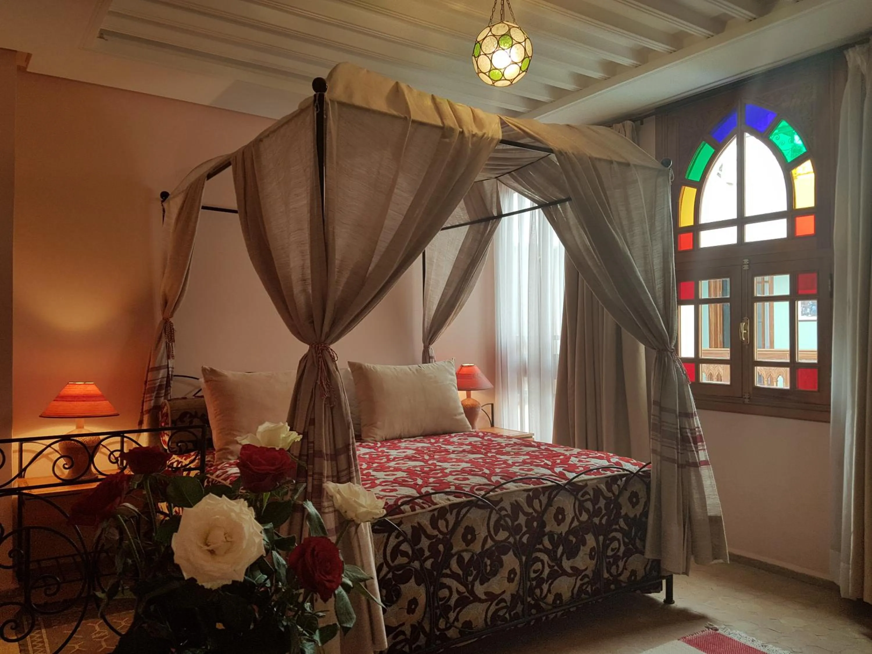 Photo of the whole room, Bed in Riad Dar Karima