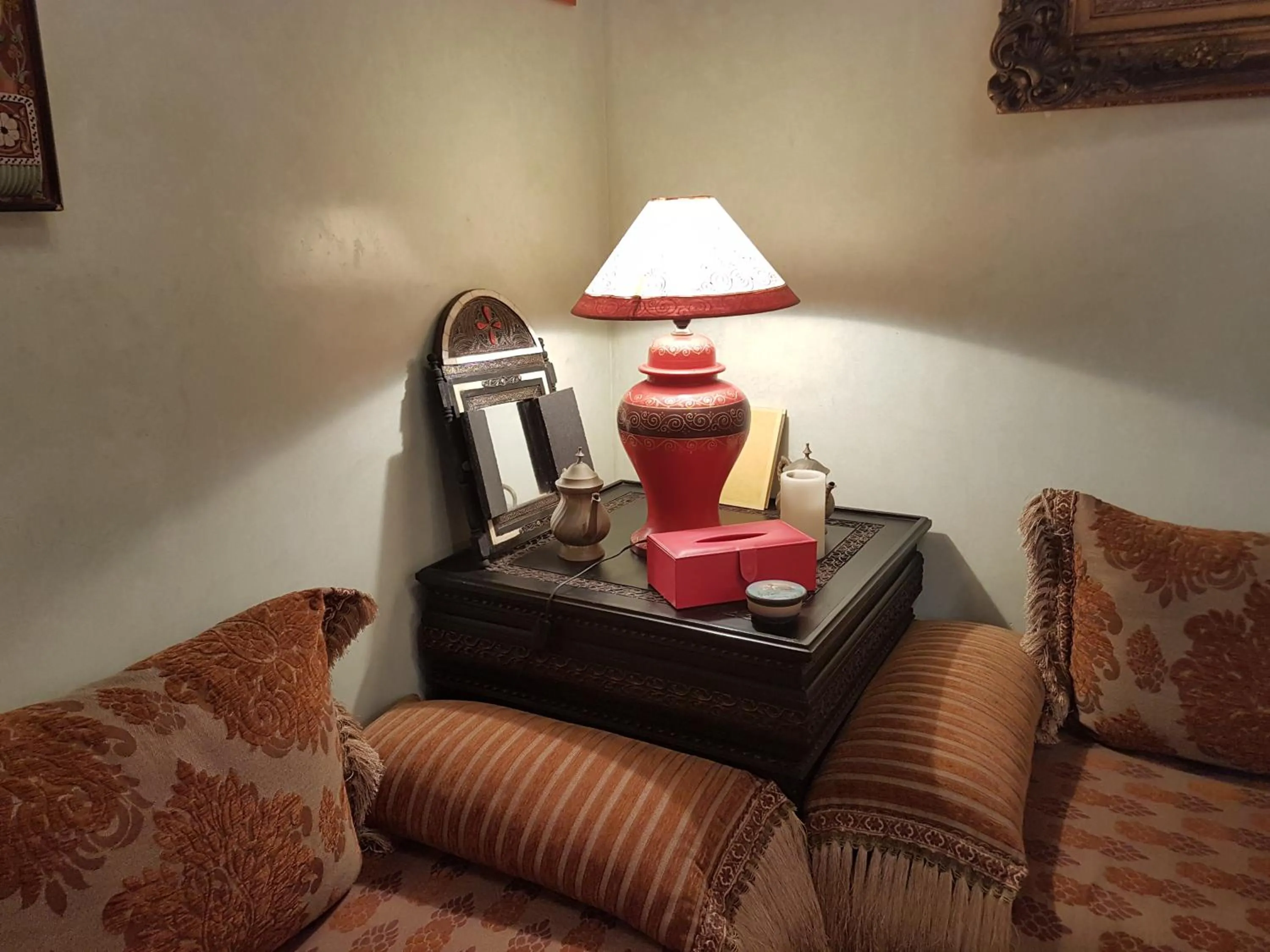 Decorative detail in Riad Dar Karima