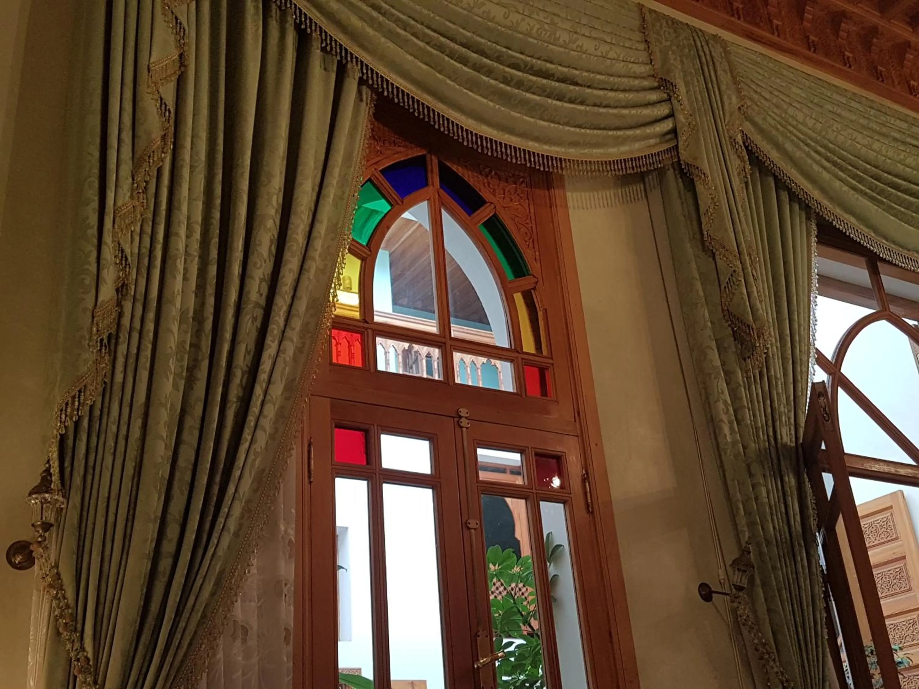 Decorative detail in Riad Dar Karima