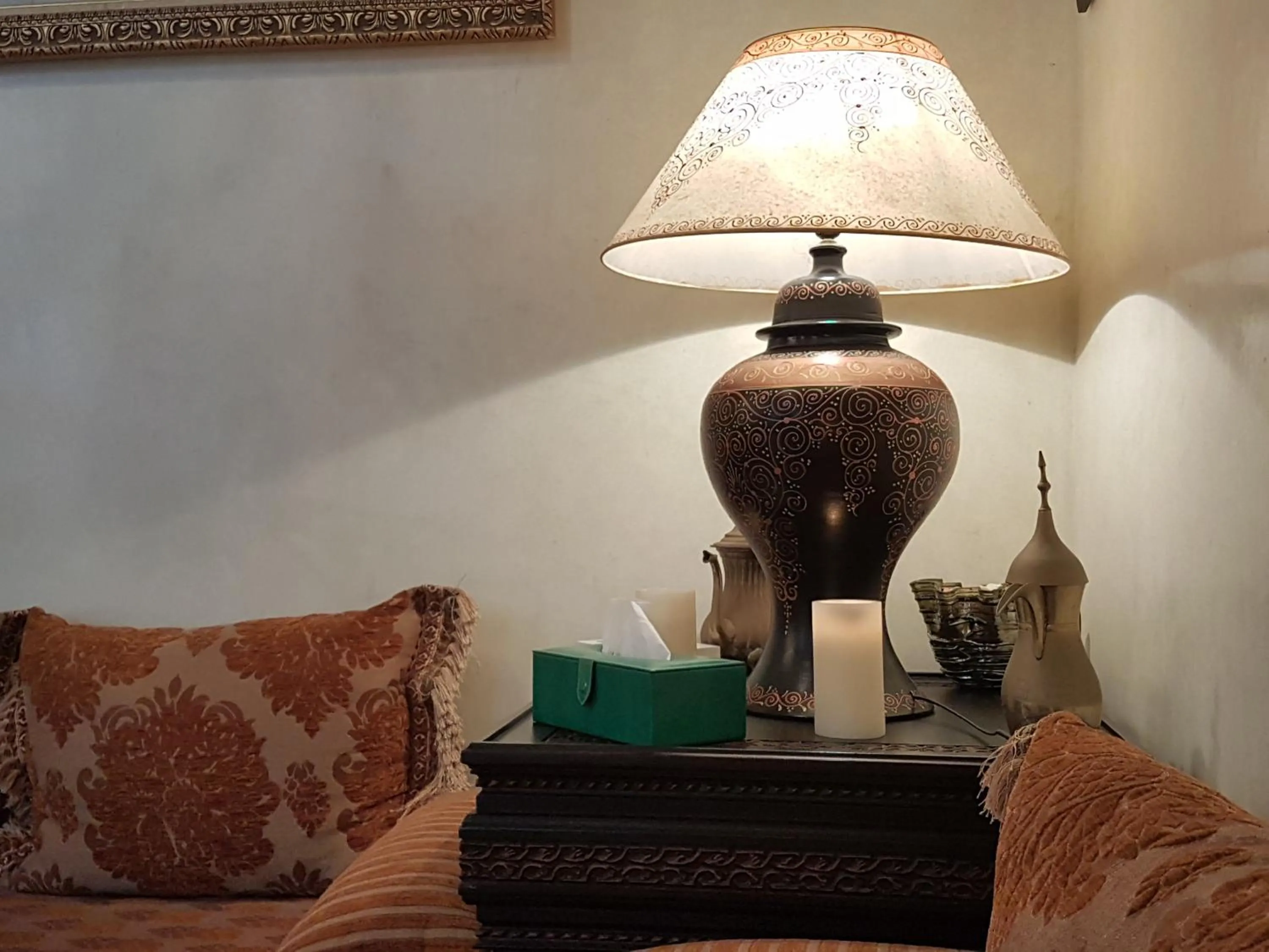 Decorative detail in Riad Dar Karima