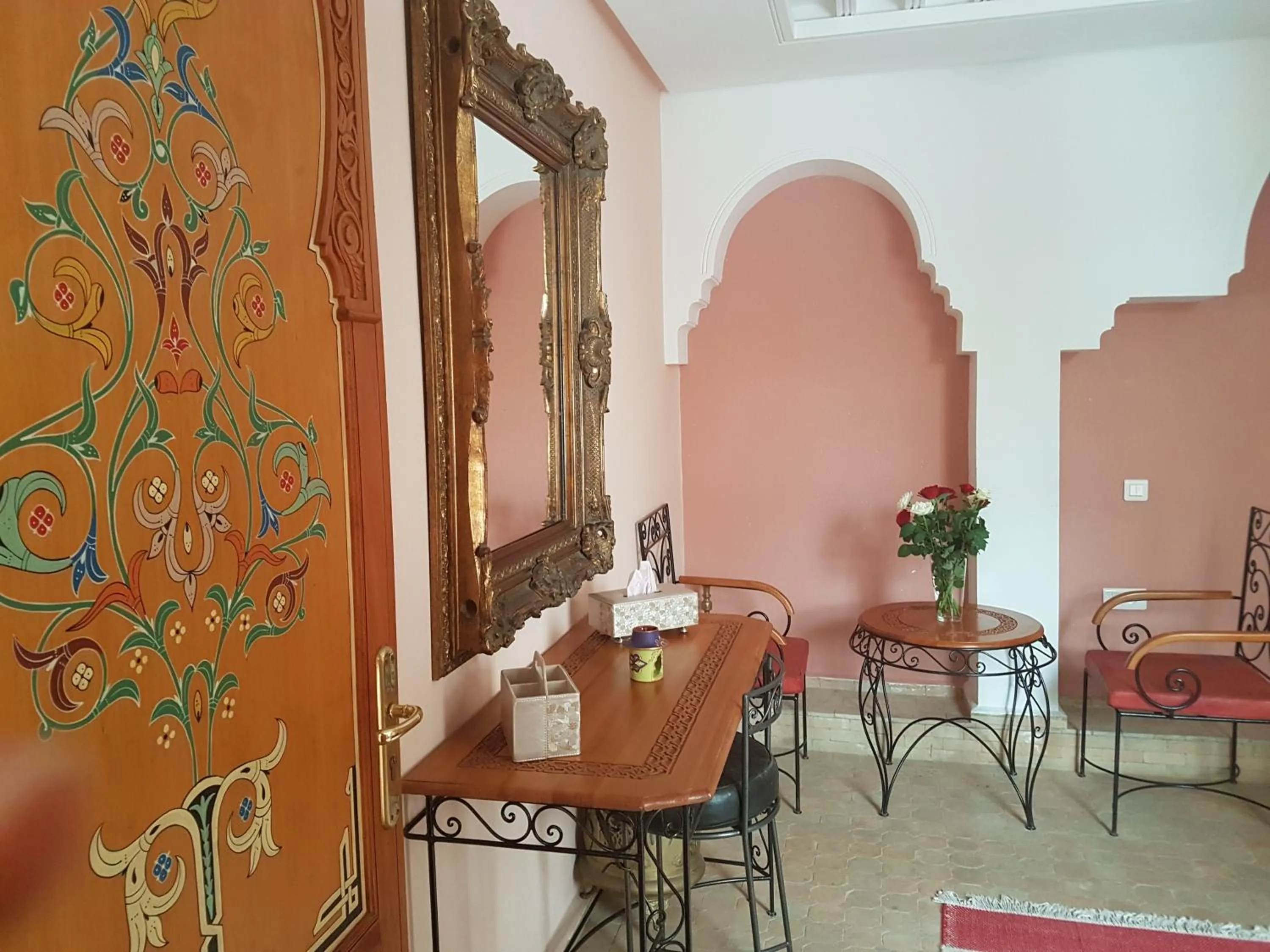 Decorative detail in Riad Dar Karima