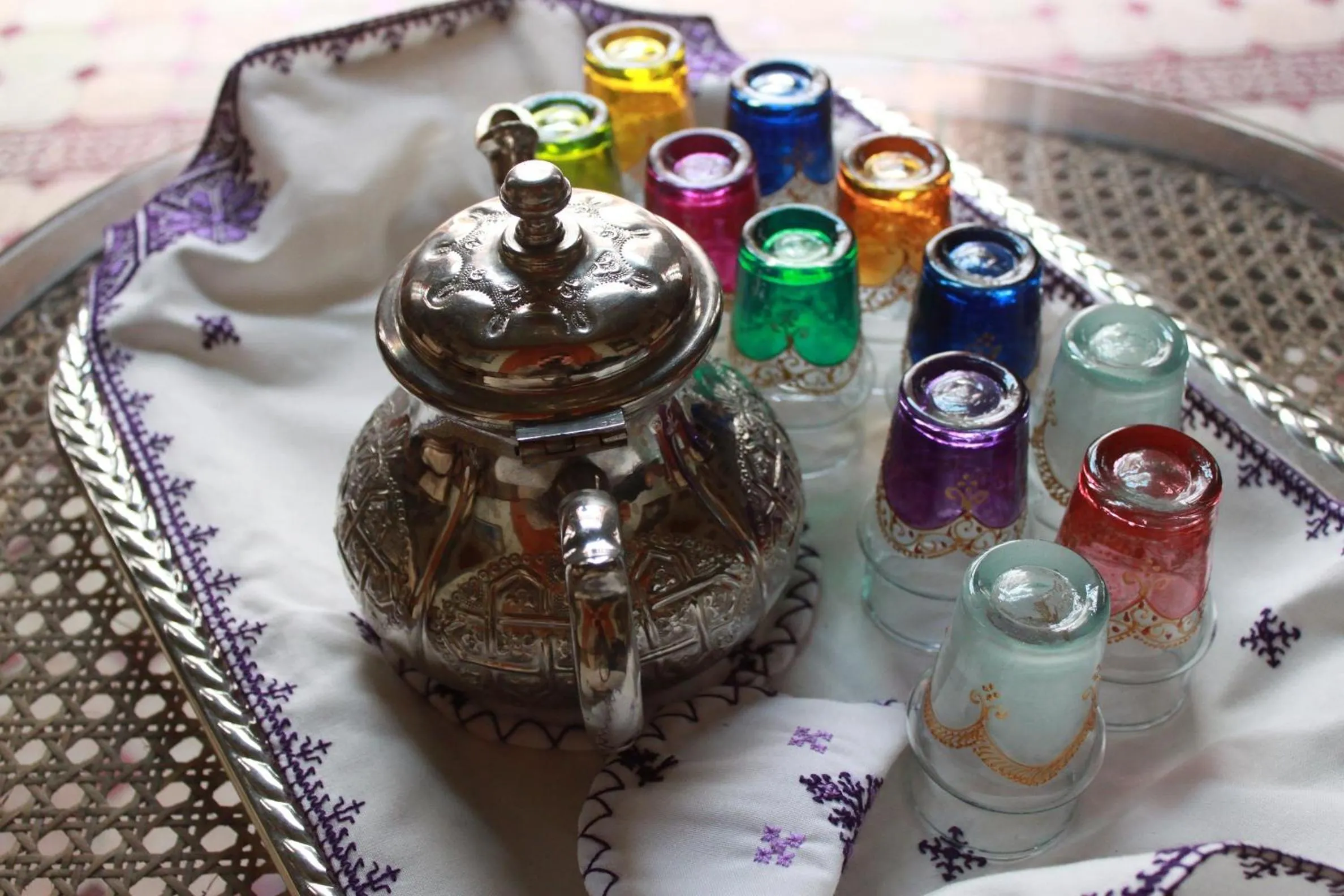 Decorative detail in Riad Dar Karima