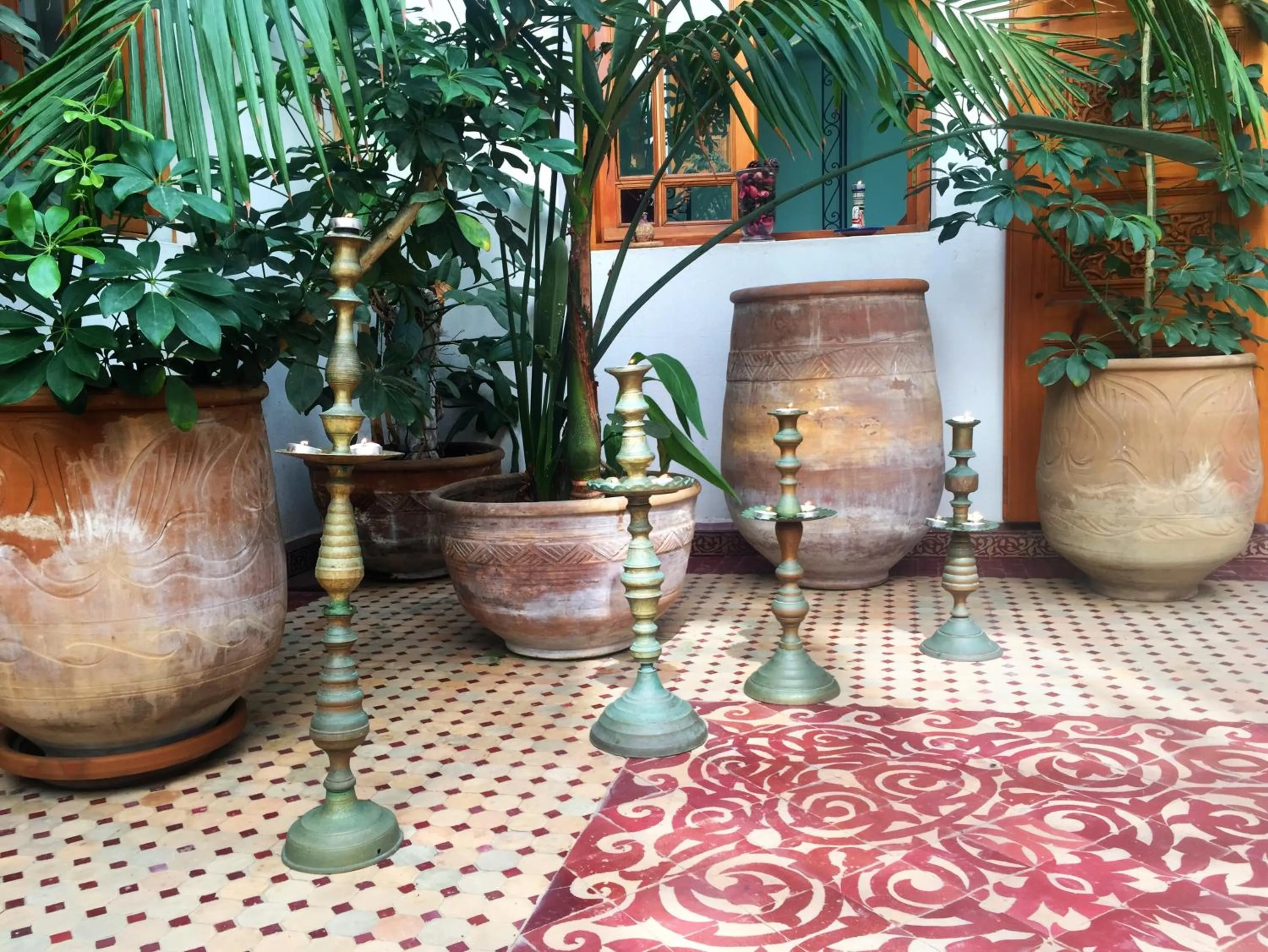 Decorative detail in Riad Dar Karima