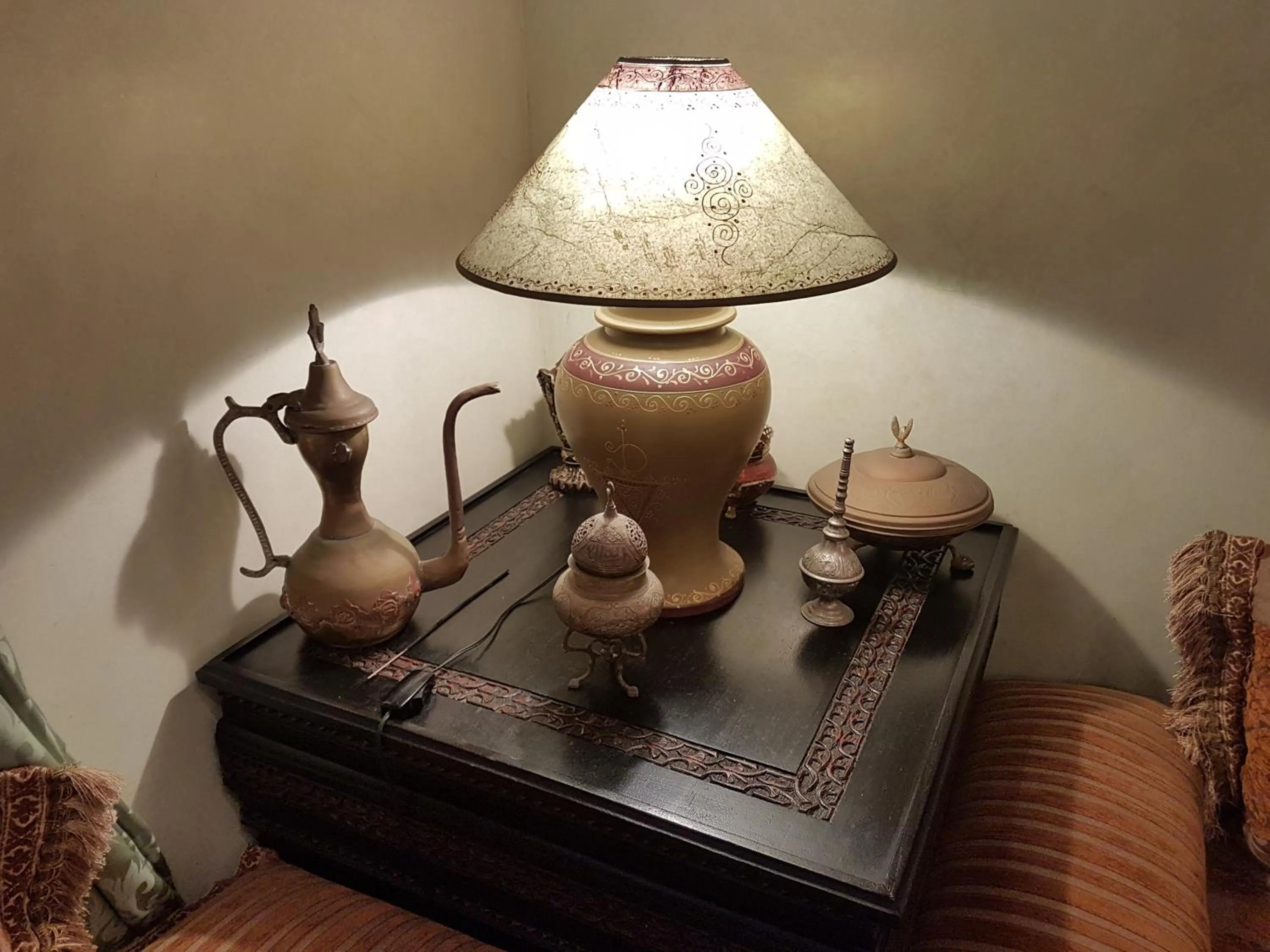 Decorative detail in Riad Dar Karima