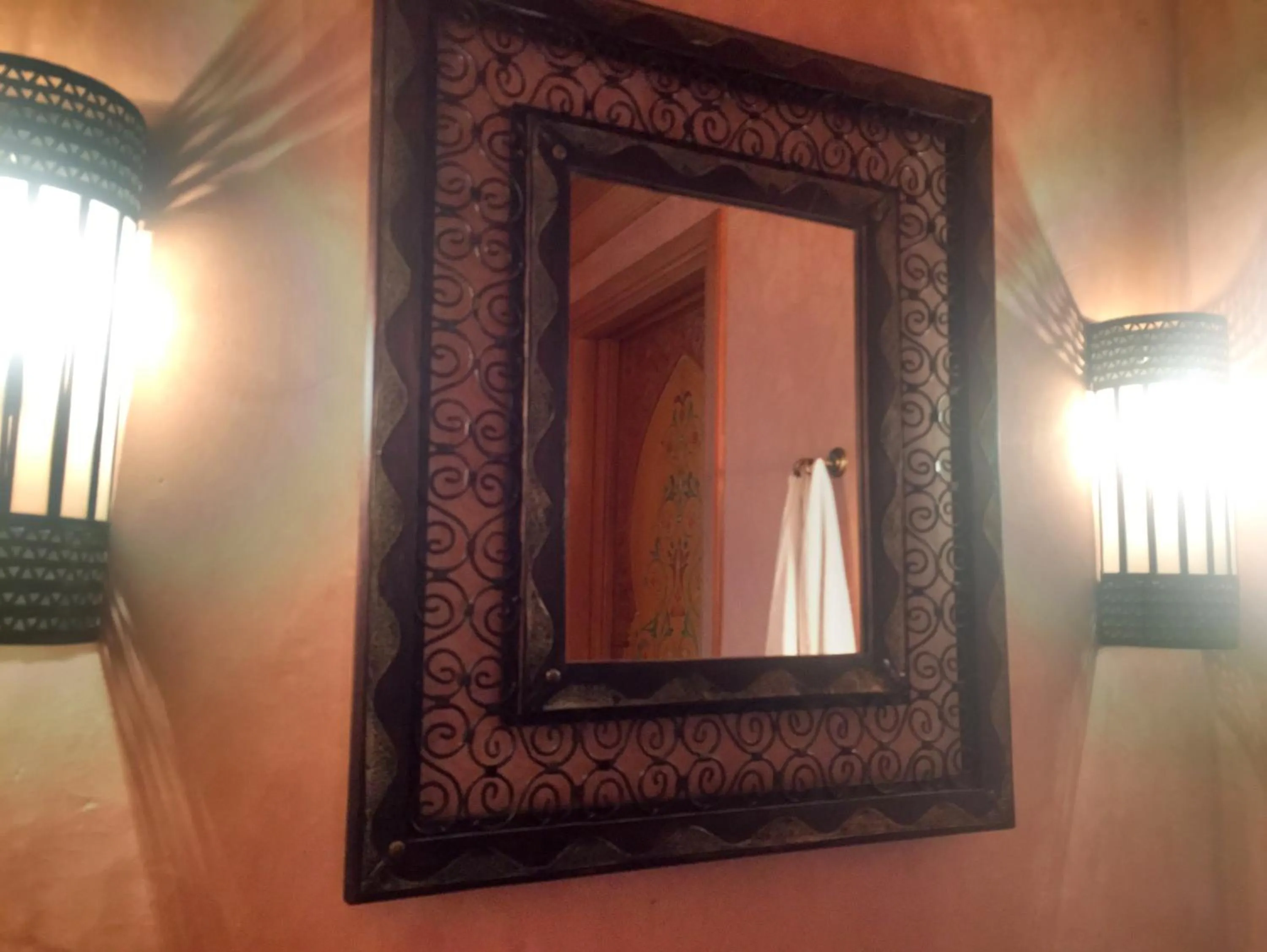 Decorative detail in Riad Dar Karima