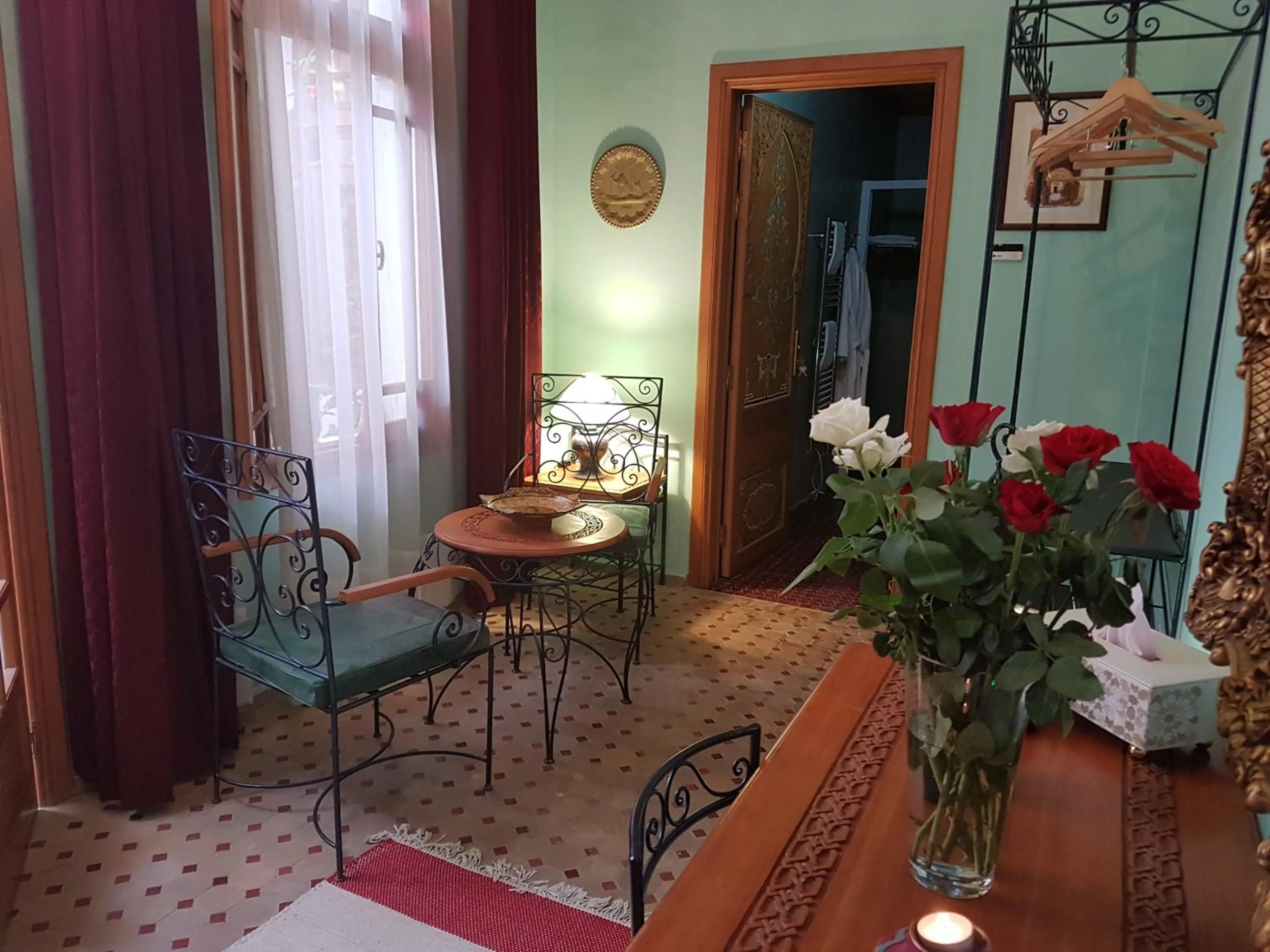 Seating area in Riad Dar Karima