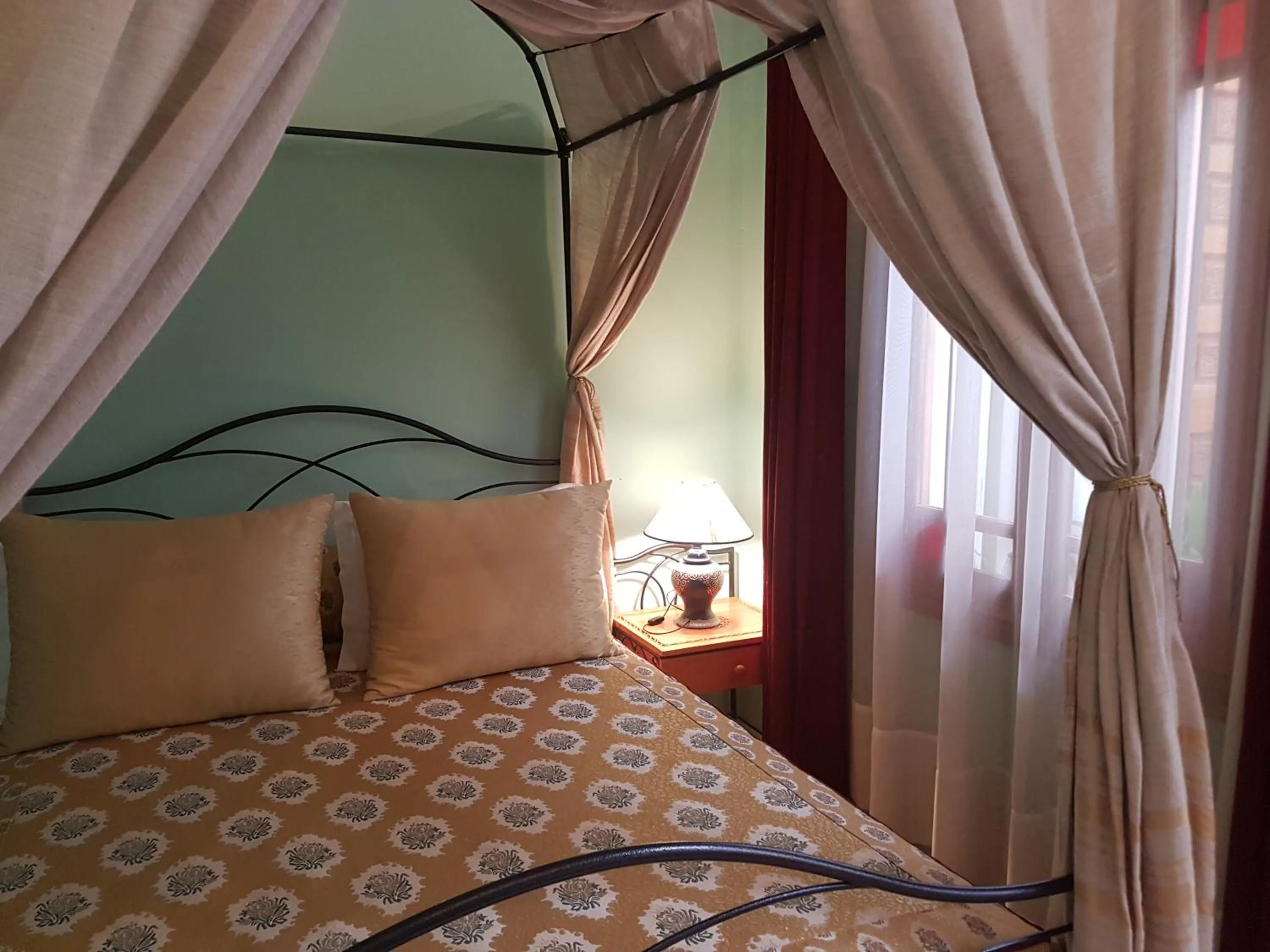 Bed in Riad Dar Karima