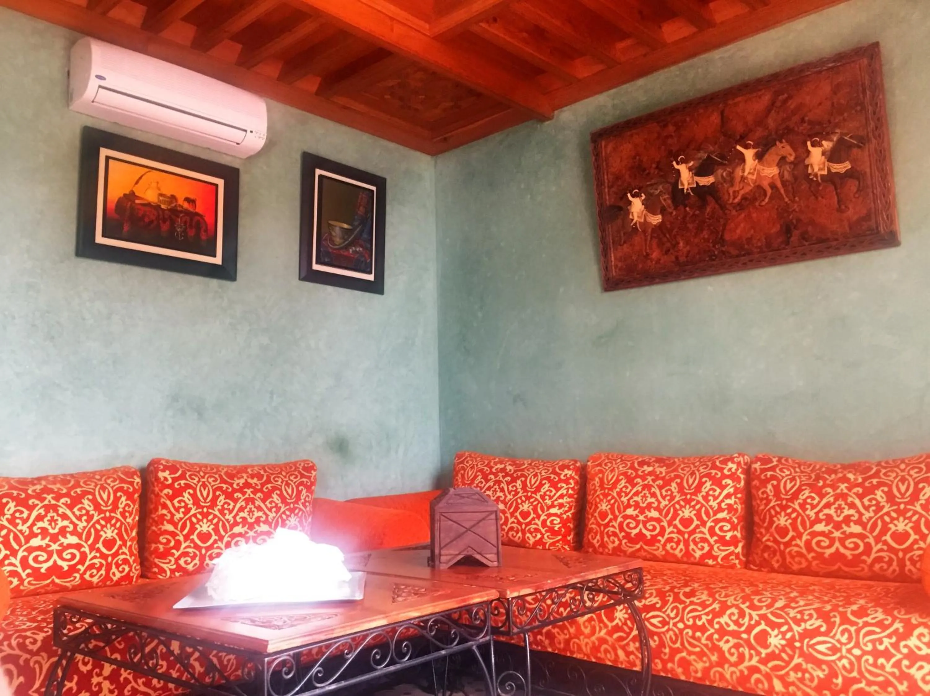 Living room in Riad Dar Karima