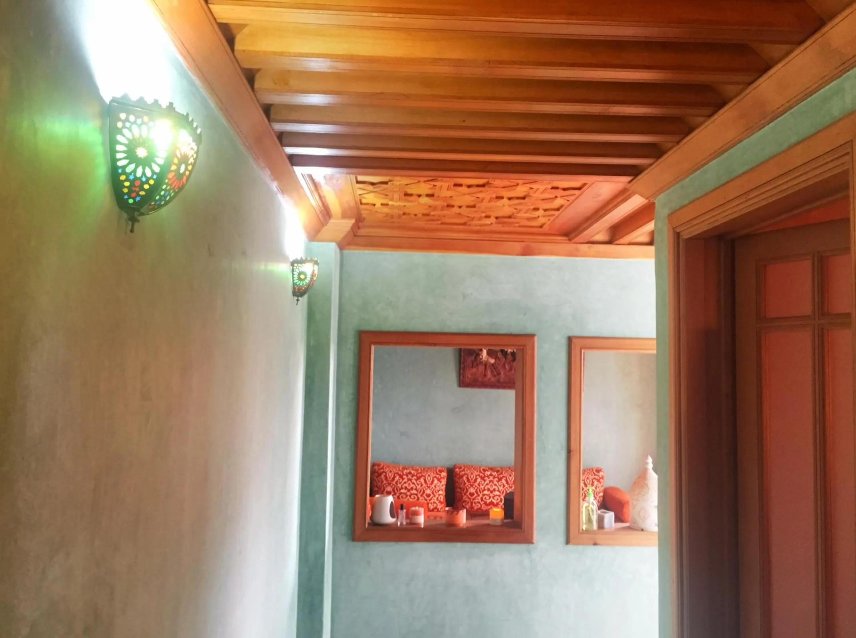 Decorative detail in Riad Dar Karima