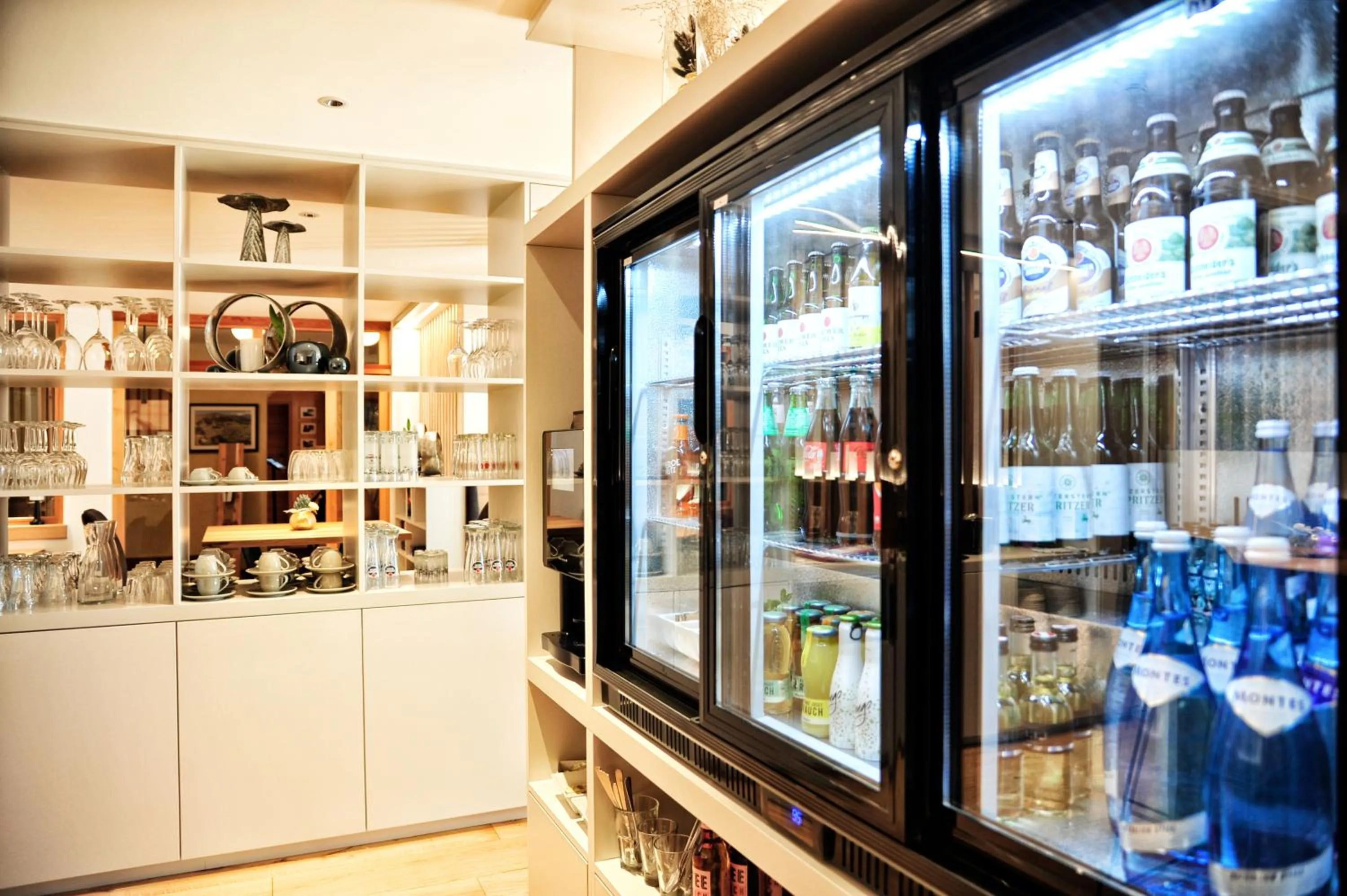 Lounge or bar in Hotel Röck Garni