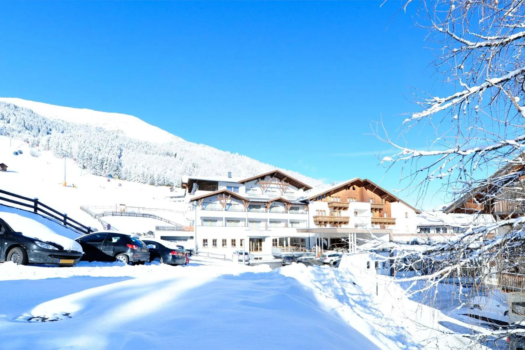 Bird's eye view in Hotel Röck Garni