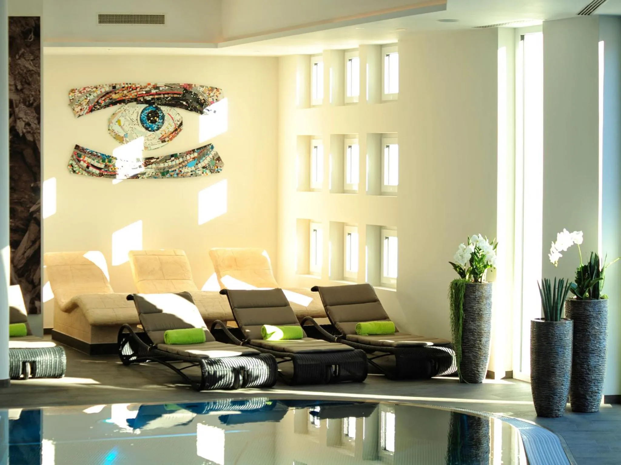 Decorative detail in Hotel Röck Garni