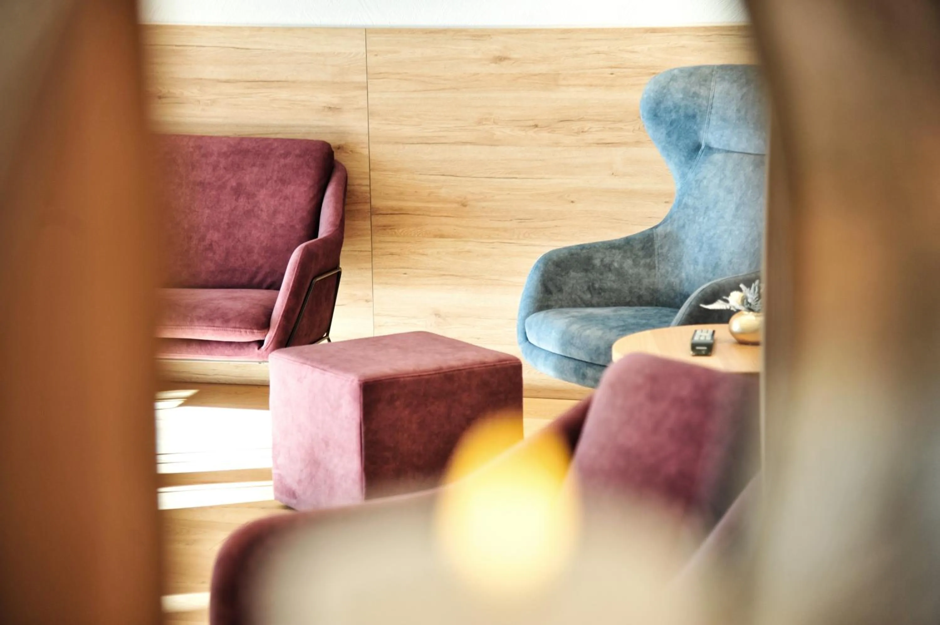 Lounge or bar in Hotel Röck Garni