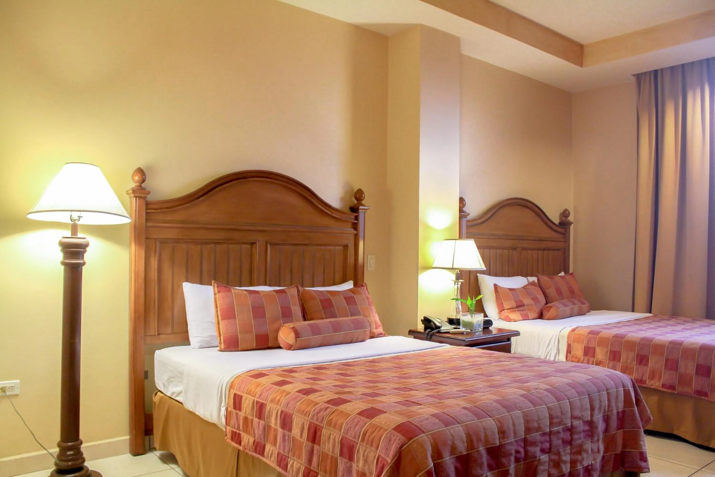 Bed in Hotel Monteolivos