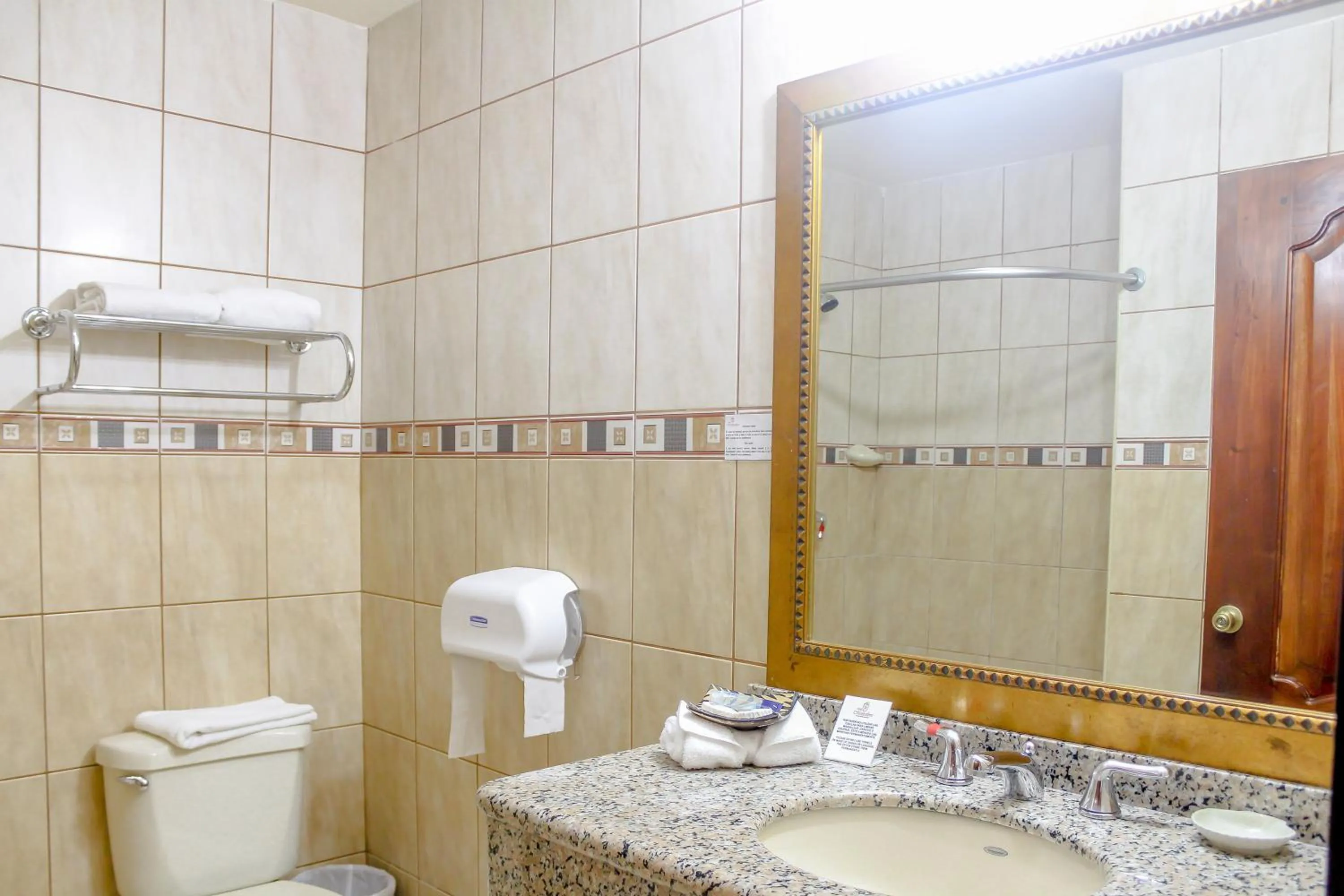 Bathroom in Hotel Monteolivos