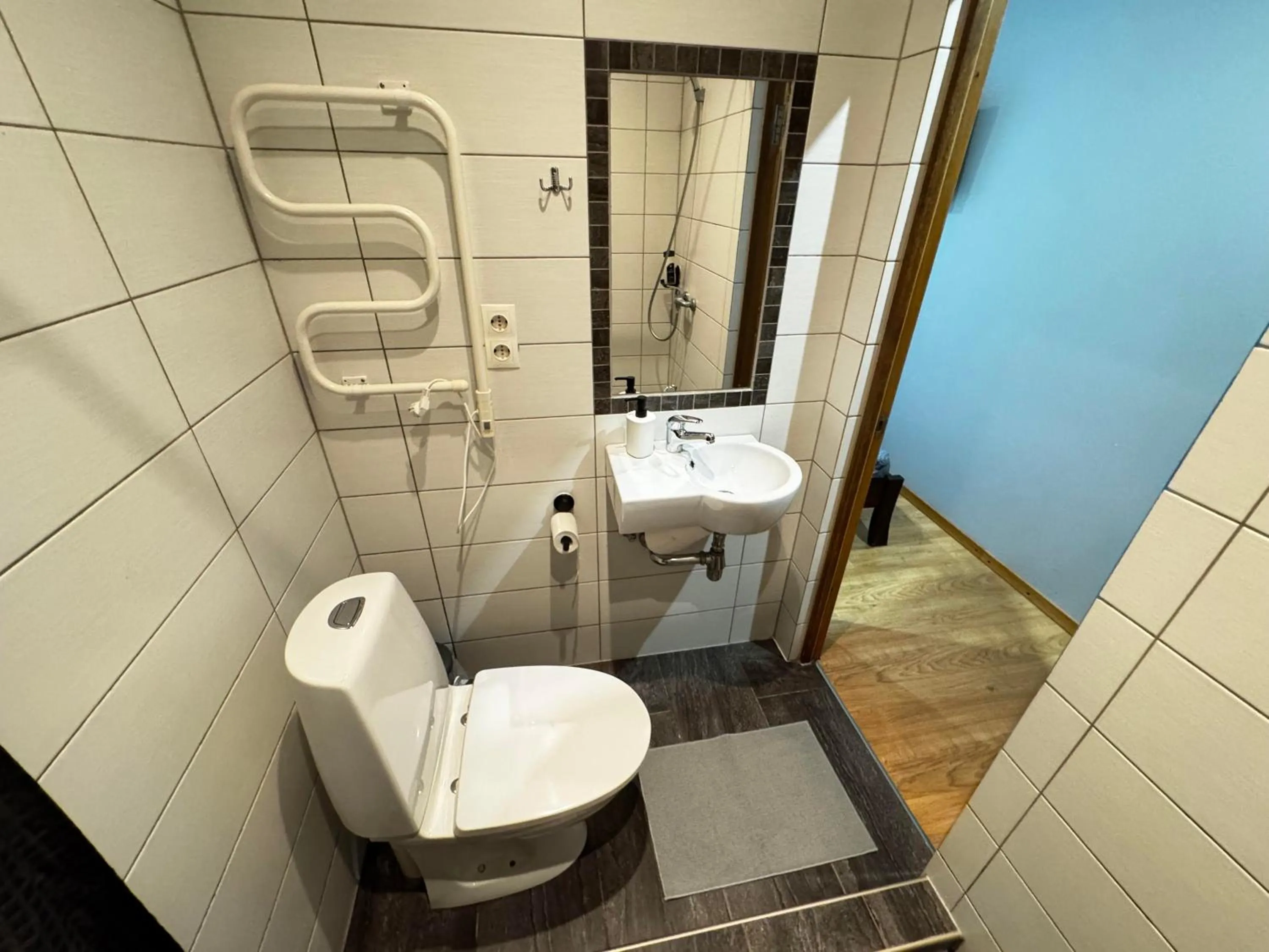 Bathroom in ApartHotel Riga