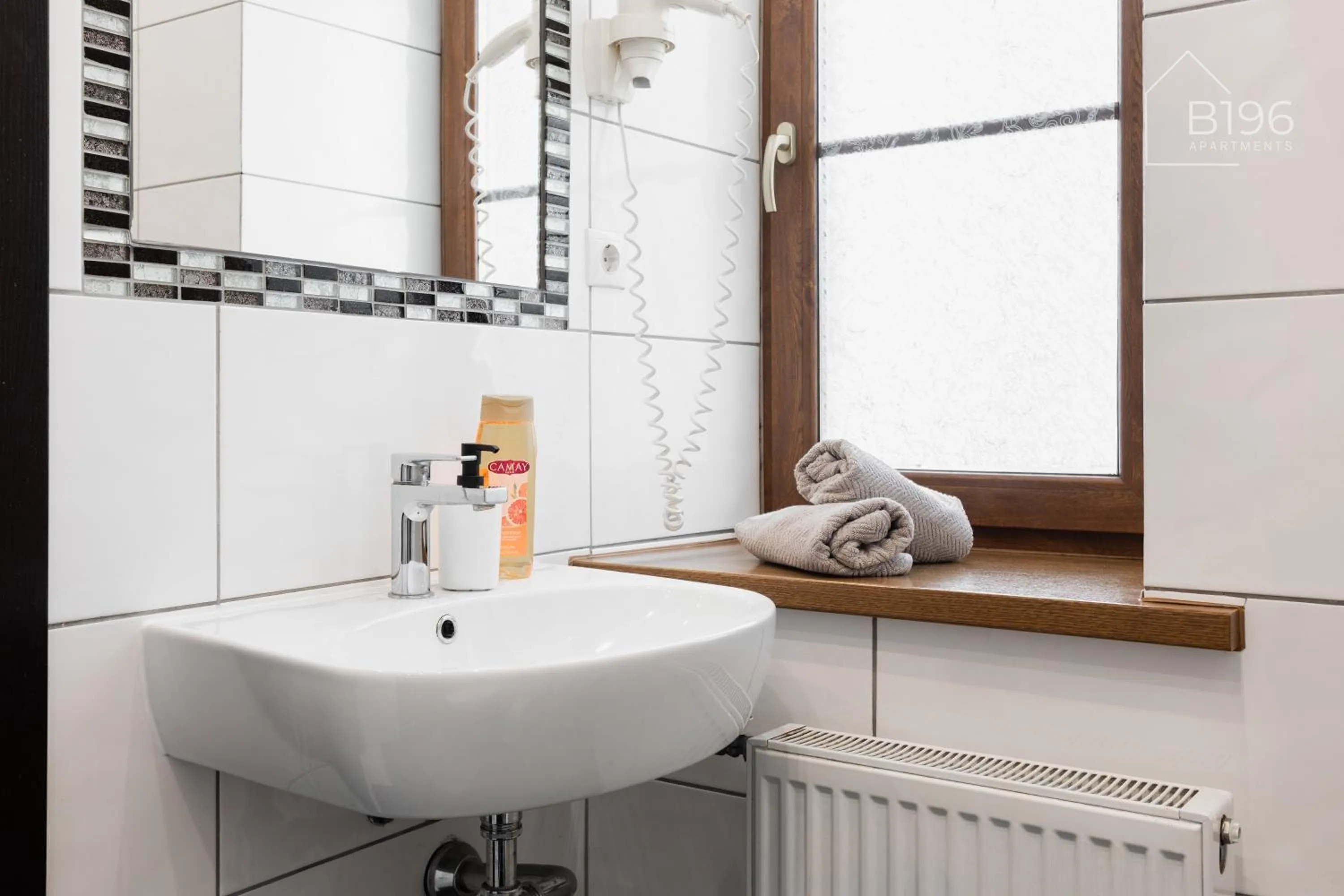 Bathroom in ApartHotel Riga