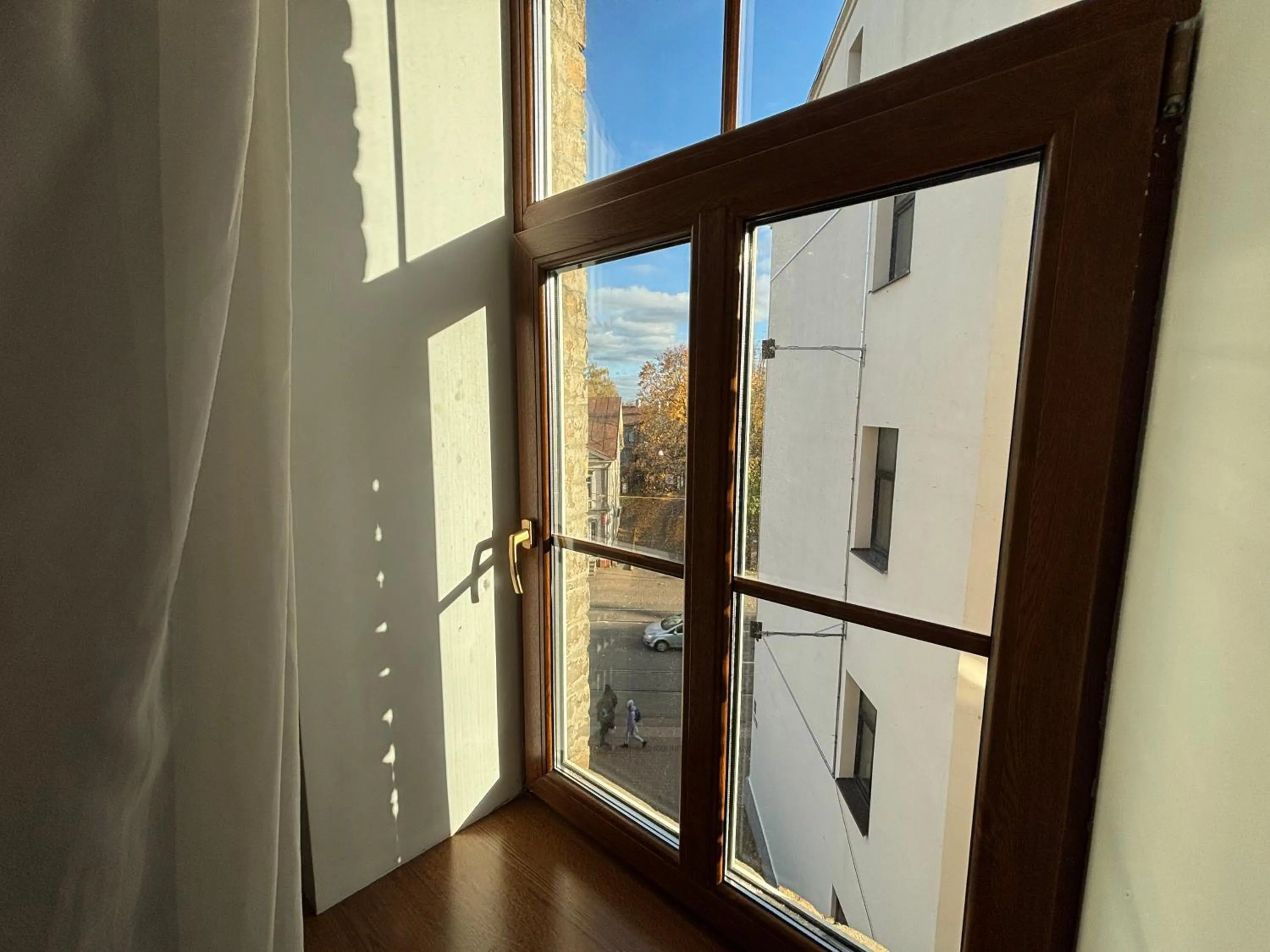 Inner courtyard view in ApartHotel Riga