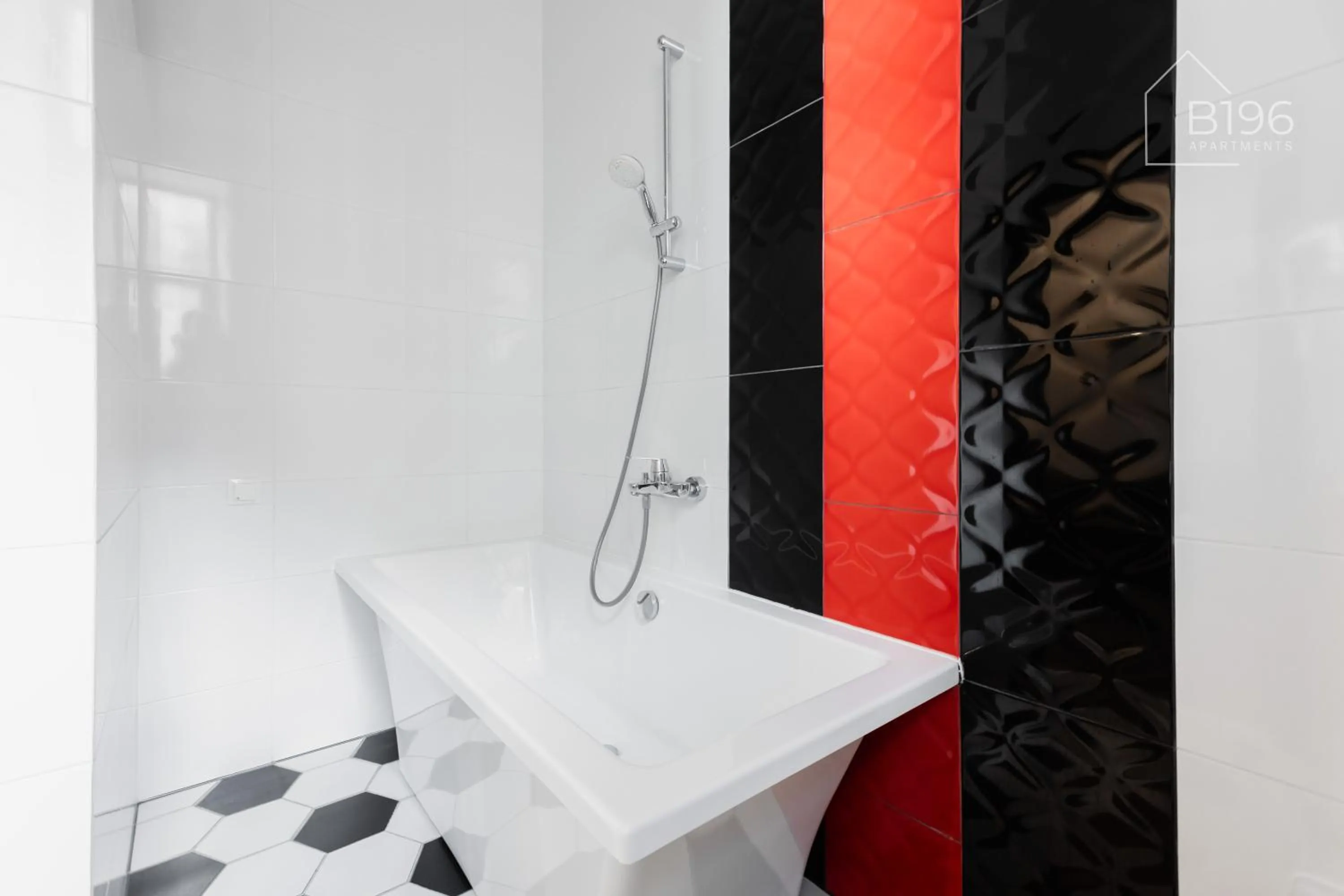 Bath in ApartHotel Riga